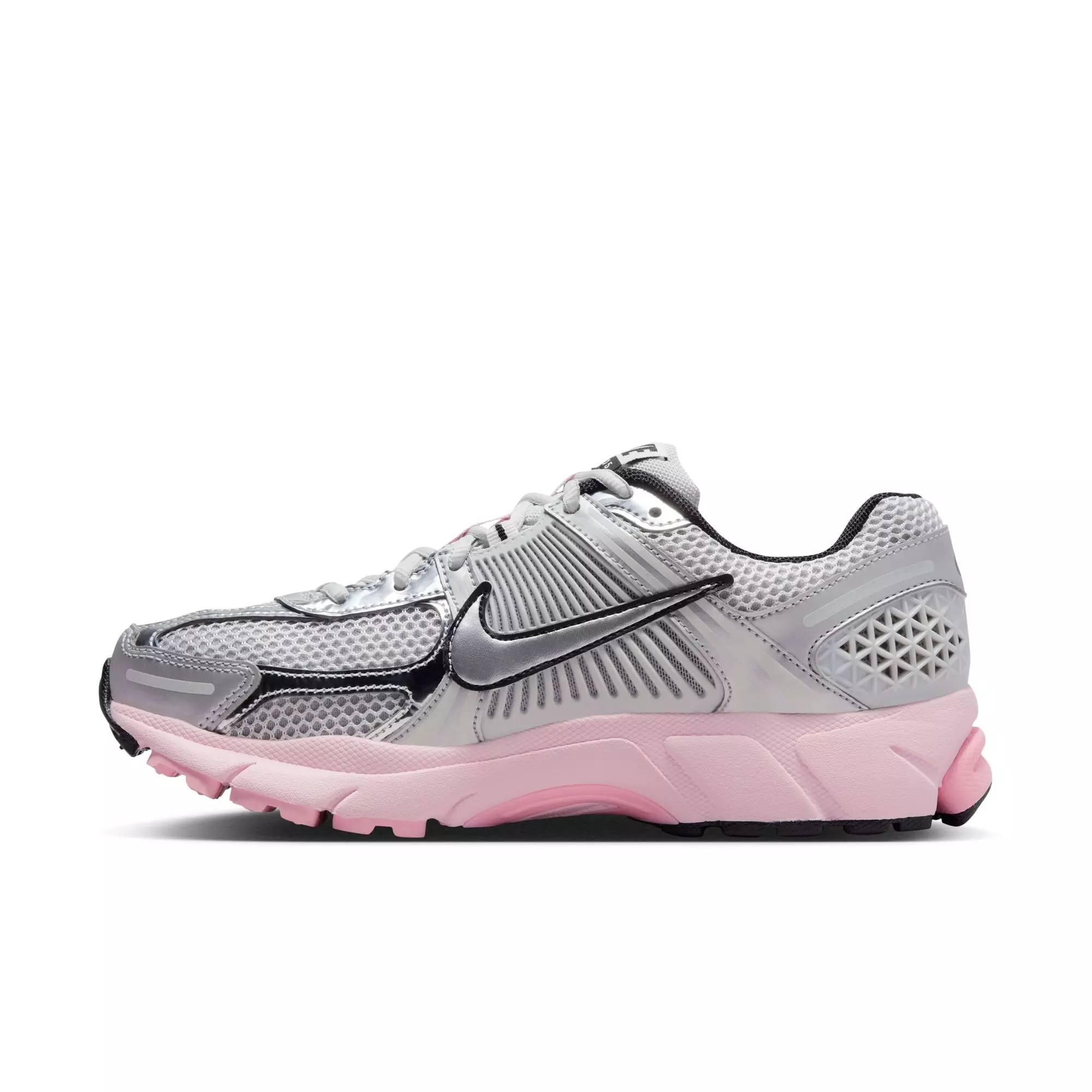 Nike Zoom Vomero 5 "Photon Dust/Metallic Silver/Pink Foam" Women's Shoe - GREY/PINK
