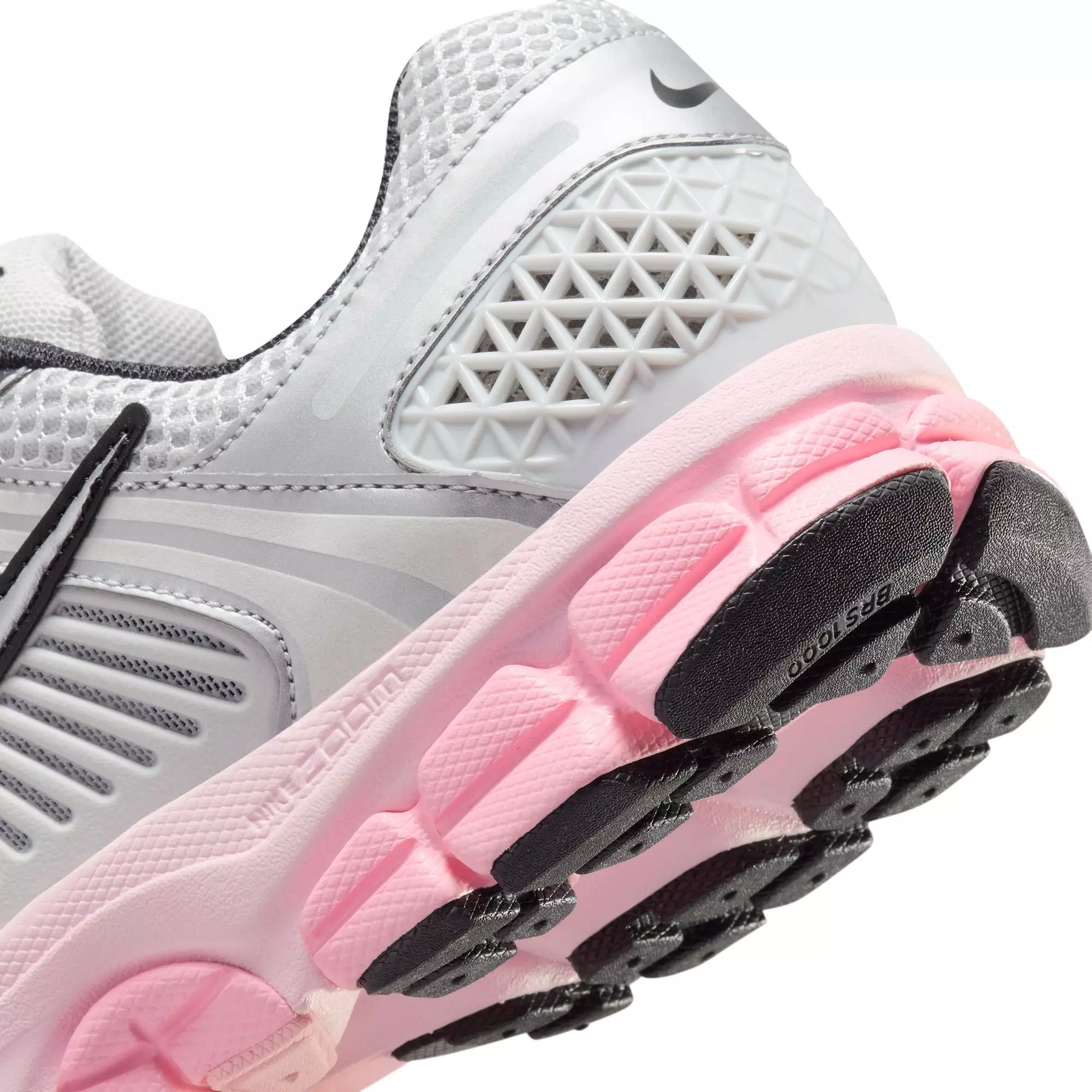 Nike Zoom Vomero 5 "Photon Dust/Metallic Silver/Pink Foam" Women's Shoe - GREY/PINK