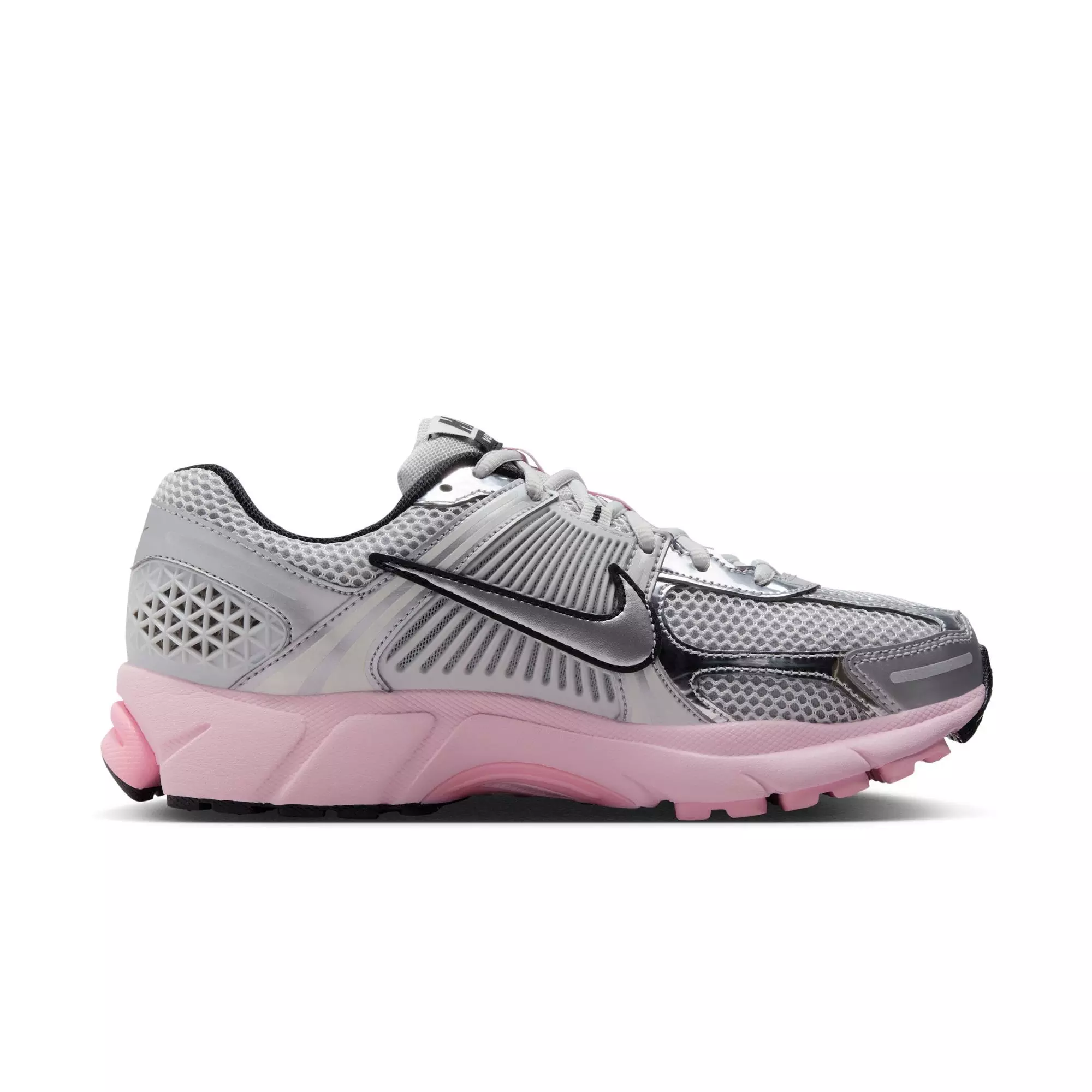 Nike Zoom Vomero 5 "Photon Dust/Metallic Silver/Pink Foam" Women's Shoe - GREY/PINK