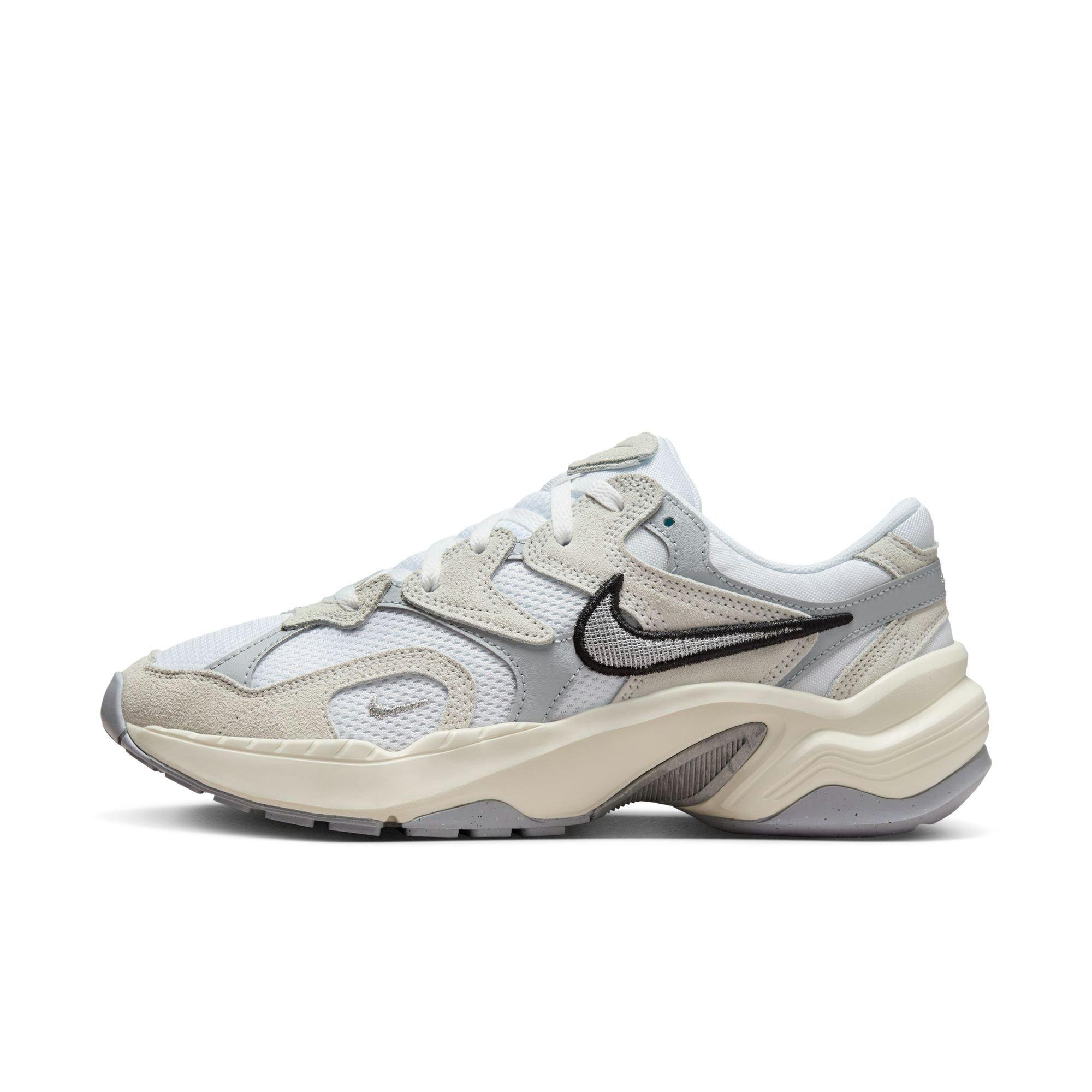 Nike AL8 "White/Metallic Silver/Black/Sail" Women's Shoe - WHITE/SILVER Thumbnail View 3