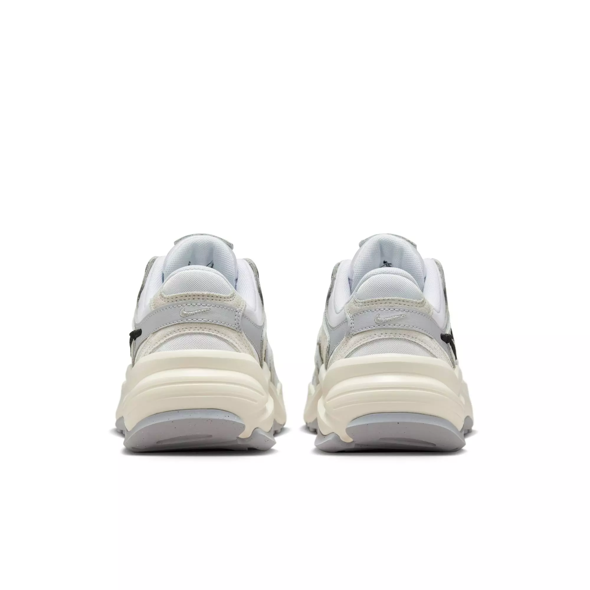 Nike AL8 "White/Metallic Silver/Black/Sail" Women's Shoe - WHITE/SILVER