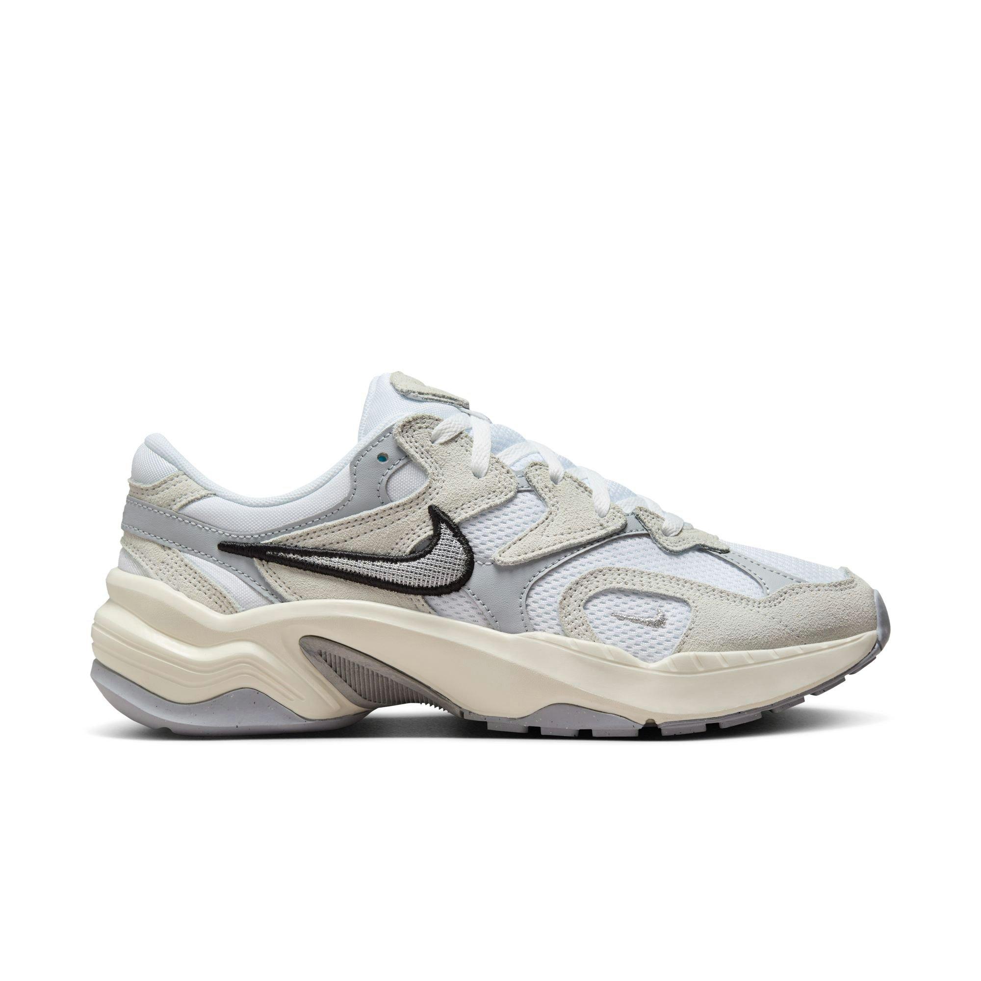 Nike AL8 "White/Metallic Silver/Black/Sail" Women's Shoe - WHITE/SILVER Thumbnail View 1