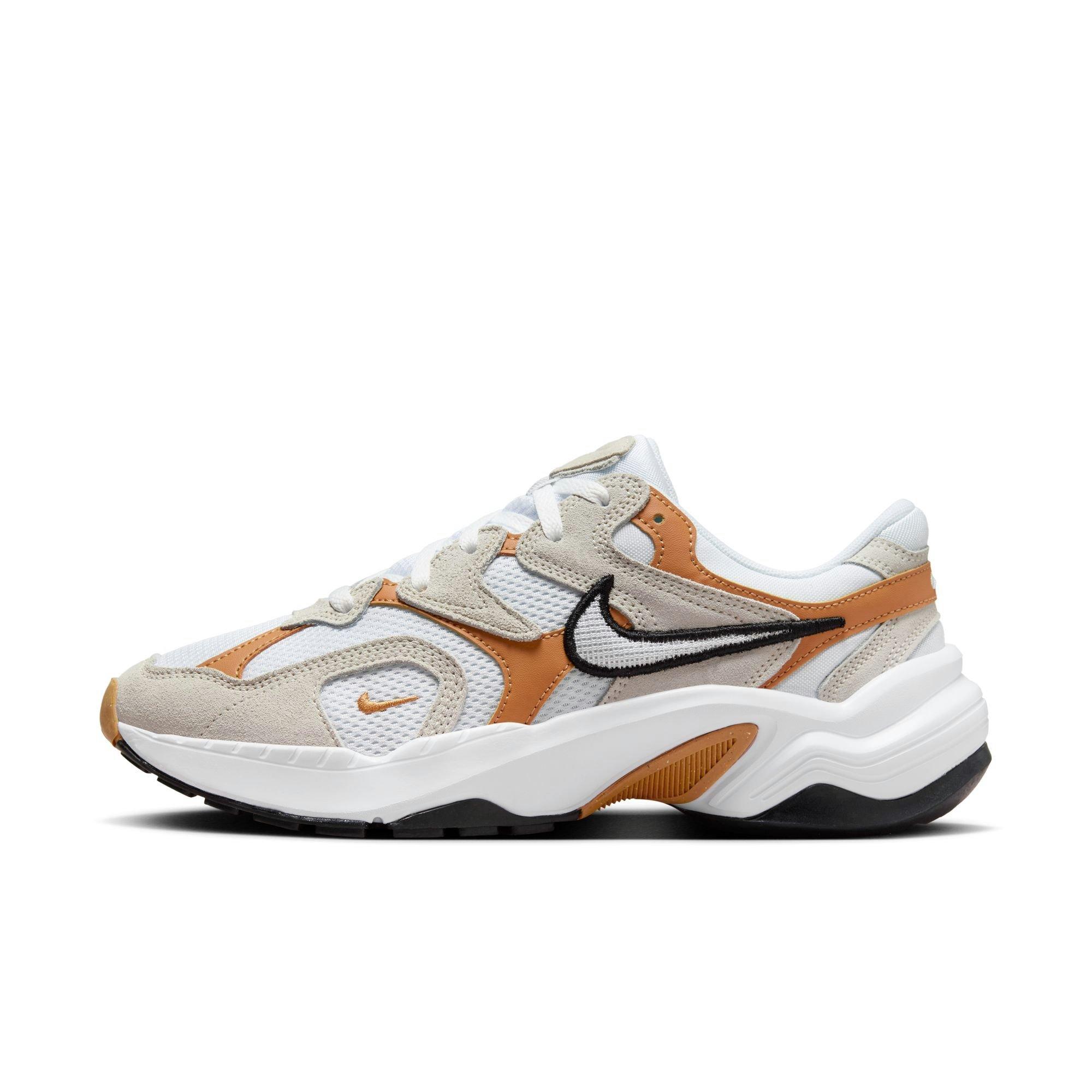 Nike AL8 "Flax/White/Lt Orewood Brn/Black" Women's Shoe - BROWN/WHITE Thumbnail View 3
