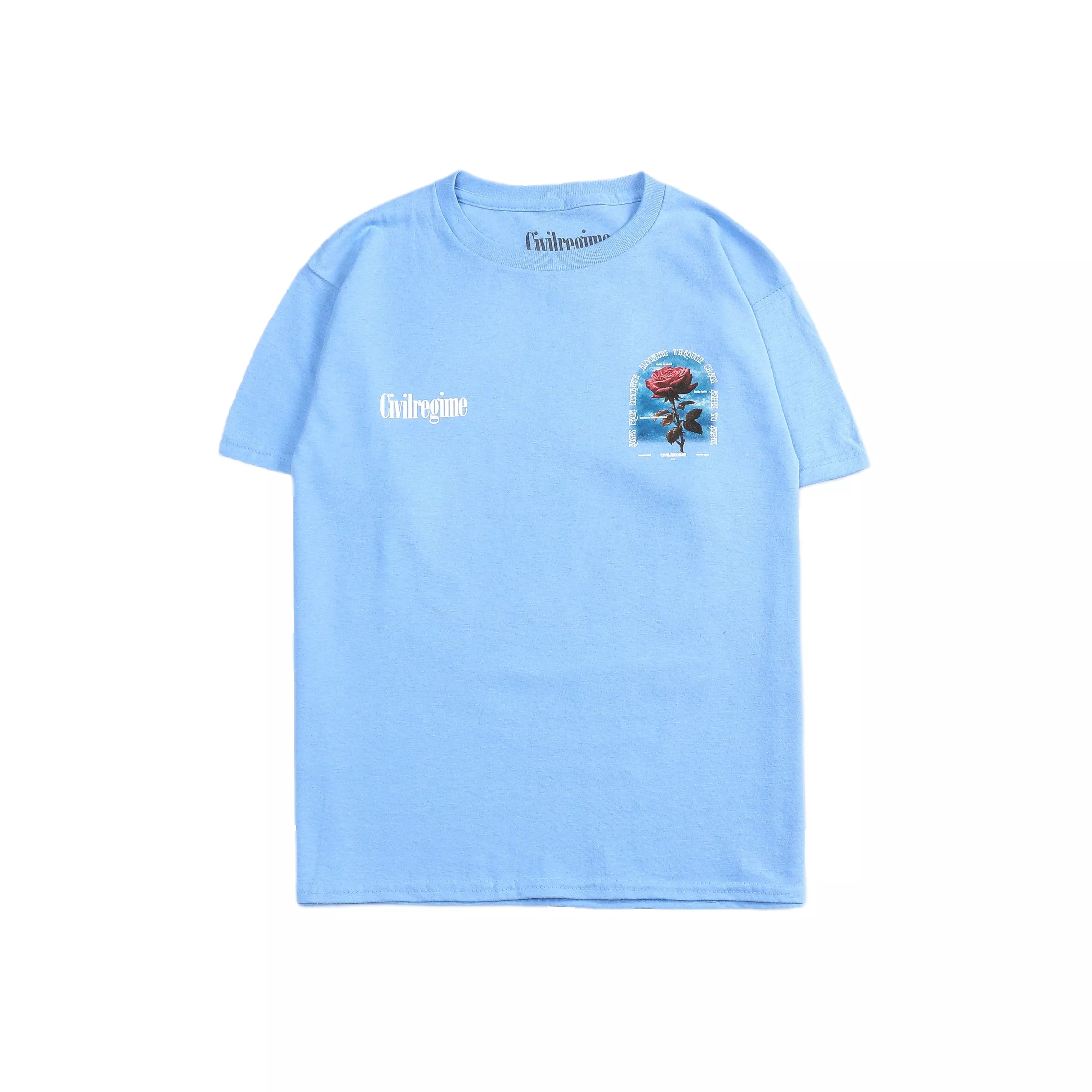 Civil Regime Big Boys' Civil Eternal Rose Life Tee - BLUE