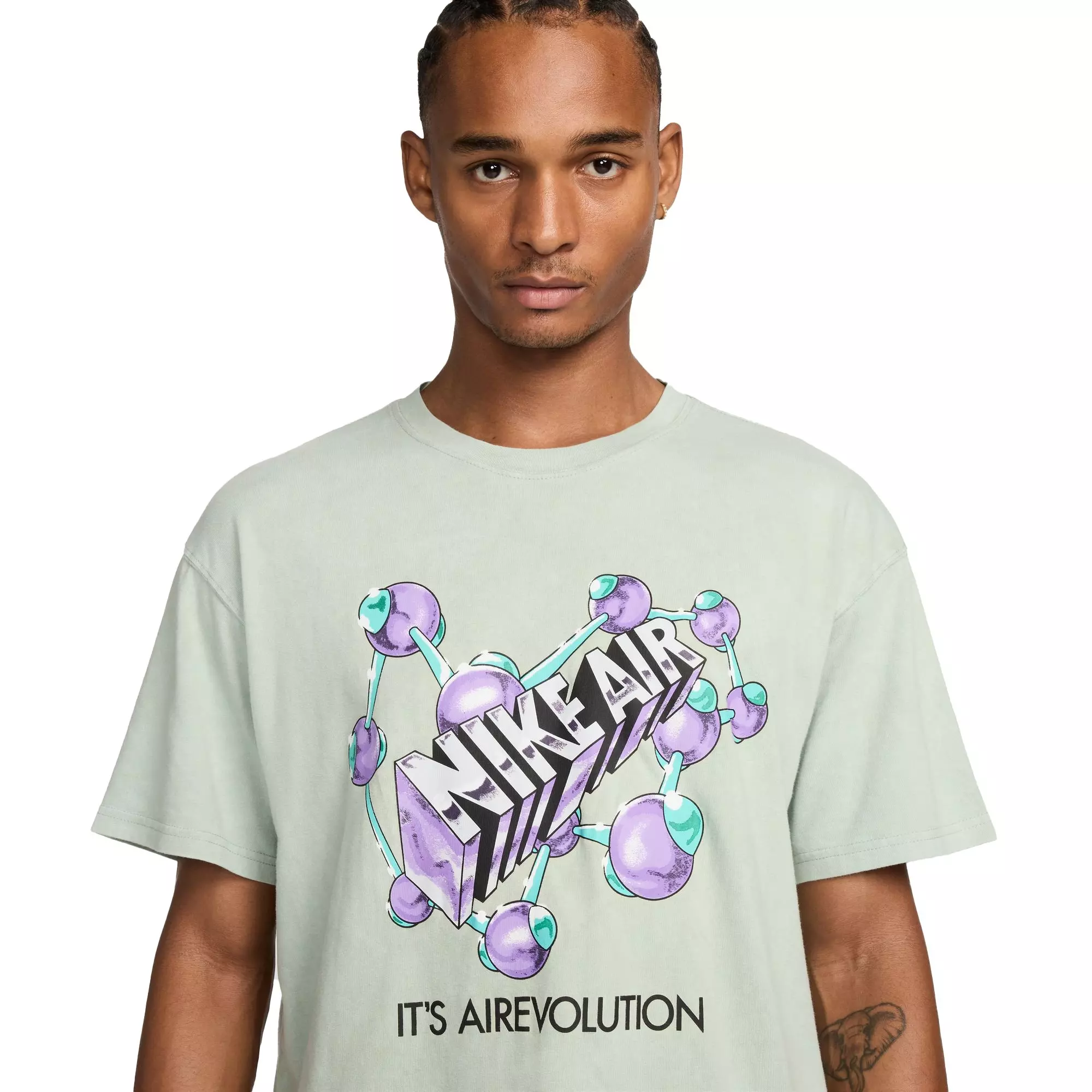 Nike Men's Max90 HBR Tee - Jade - GREEN