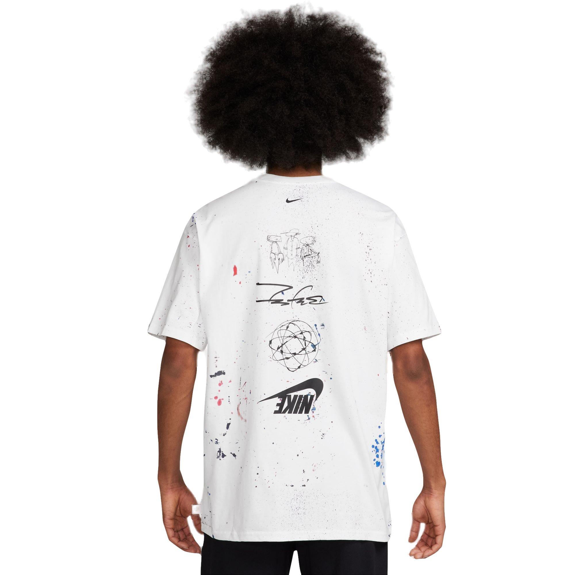 Nike Men's Sportswear Max90 Breaking Tee - White - WHITE Thumbnail View 2