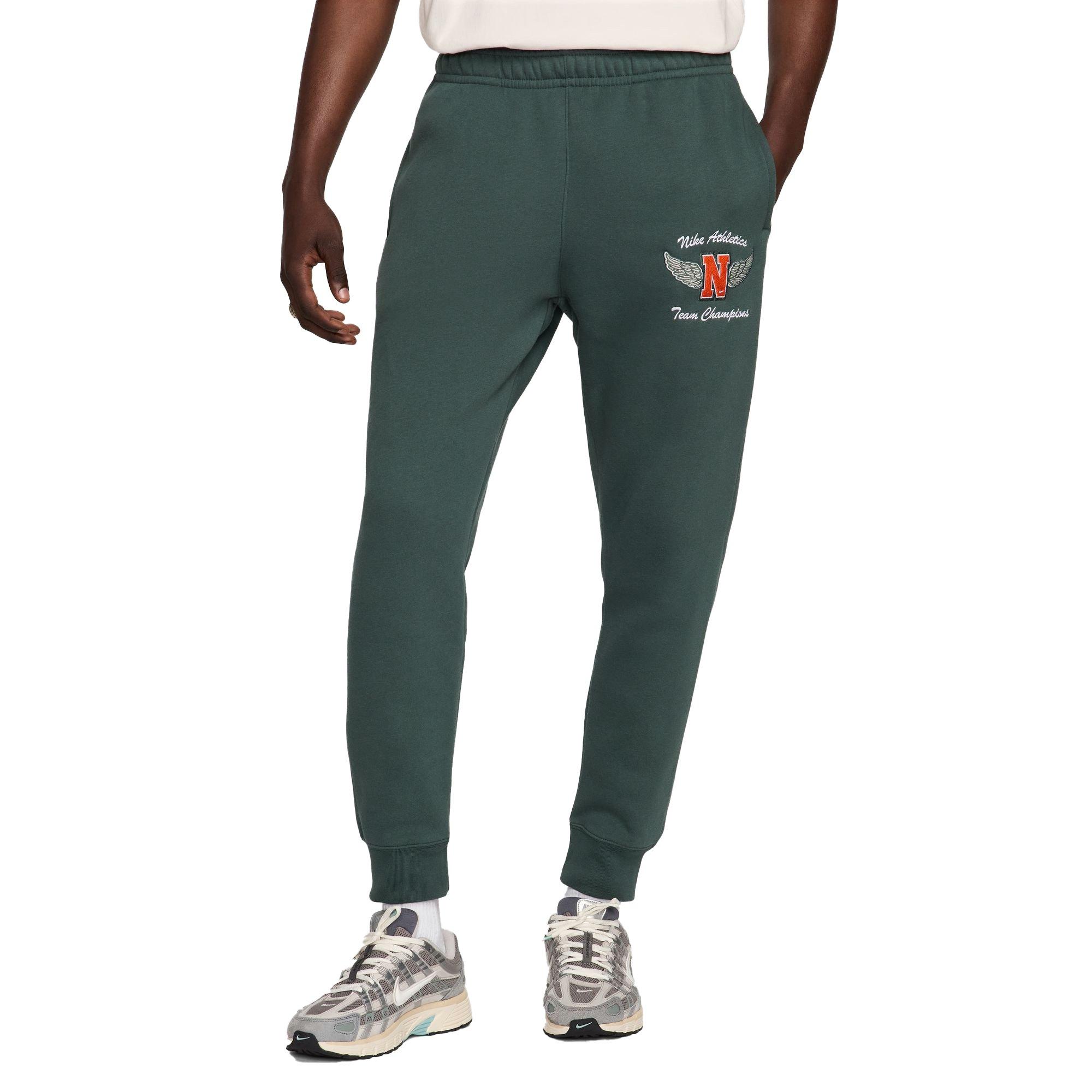 Nike Men's Sportswear Club Fleece Joggers-Green - GREEN Thumbnail View 1