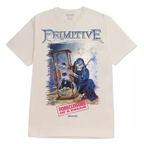 Primitive Men's Megadeth Judgement Tee - CREAM