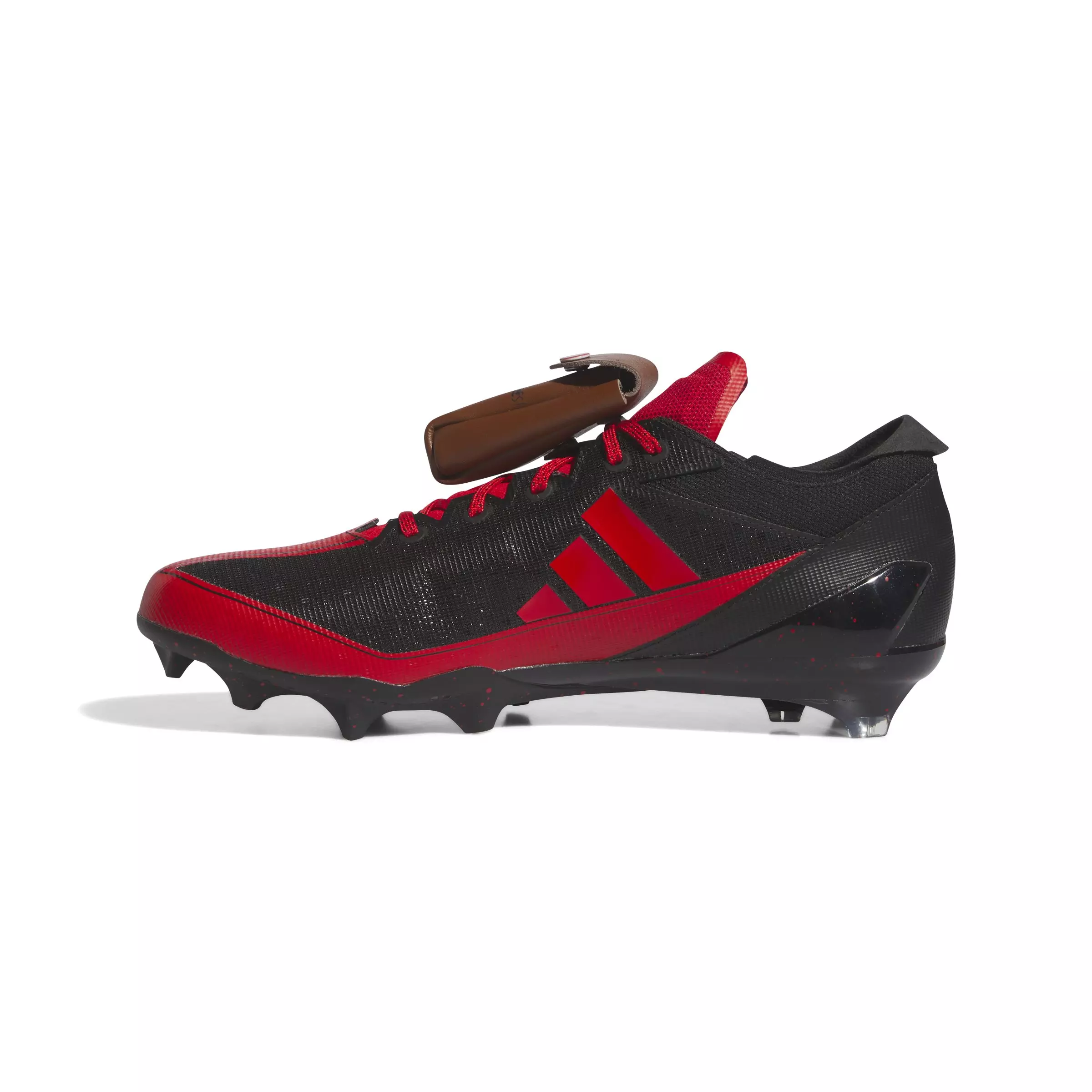 adidas Adizero Electric "Deadpool" Men's Football Cleat - BLACK/RED