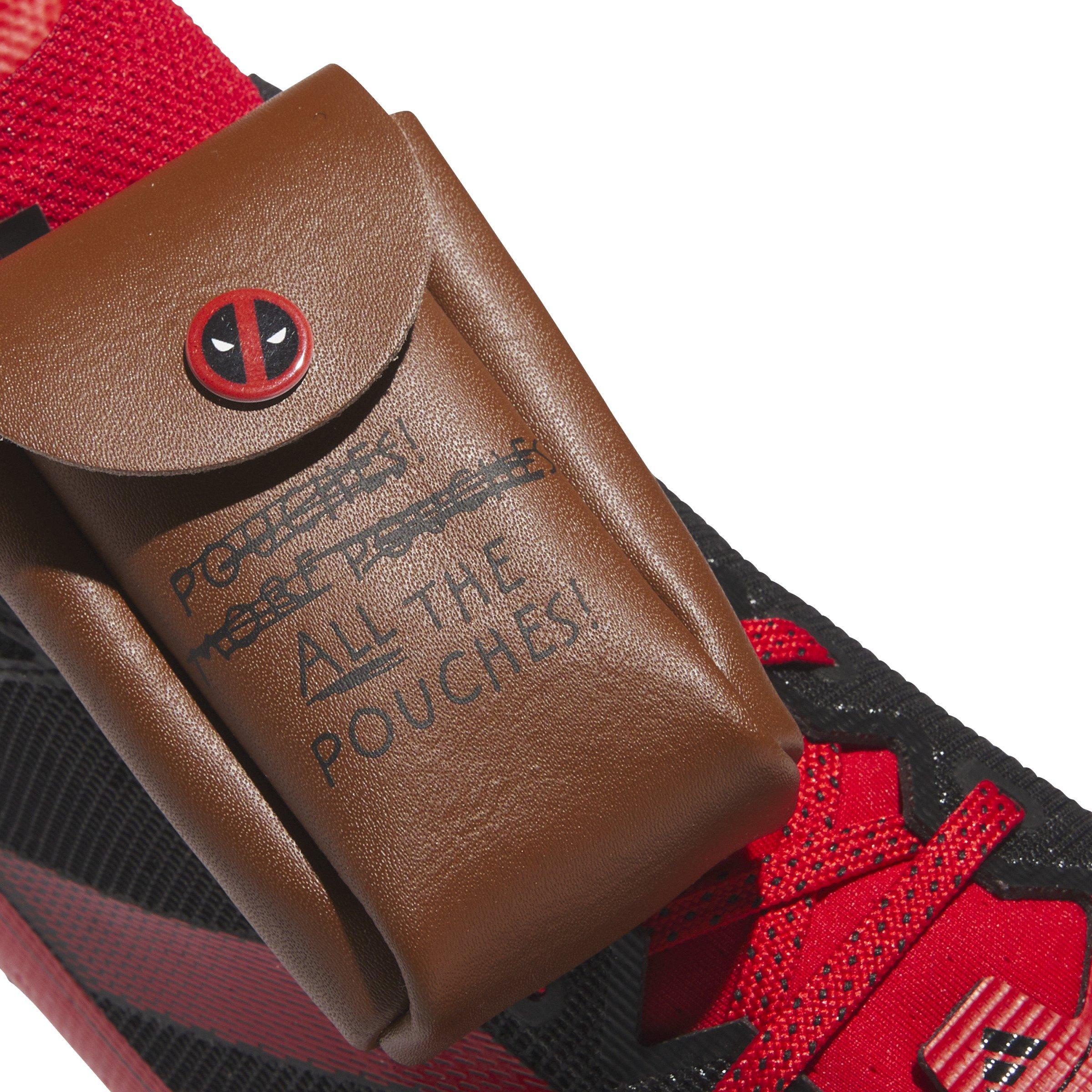 adidas Adizero Electric "Deadpool" Men's Football Cleat - BLACK/RED