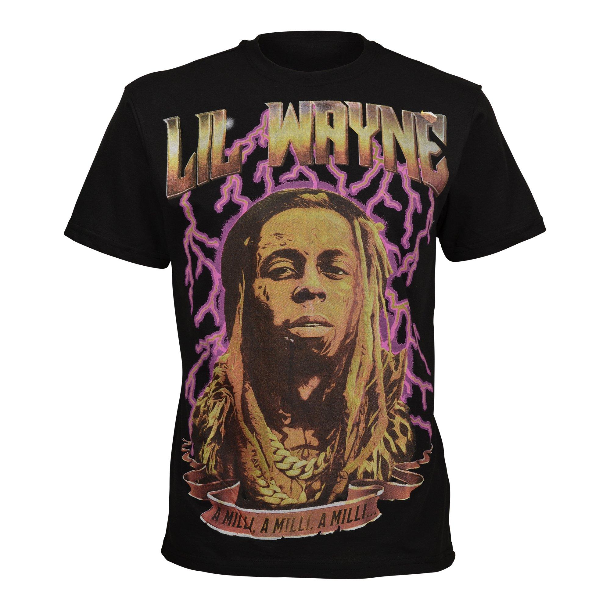 Reason Men's Lil Wayne A Milli Tee - BLACK Thumbnail View 1