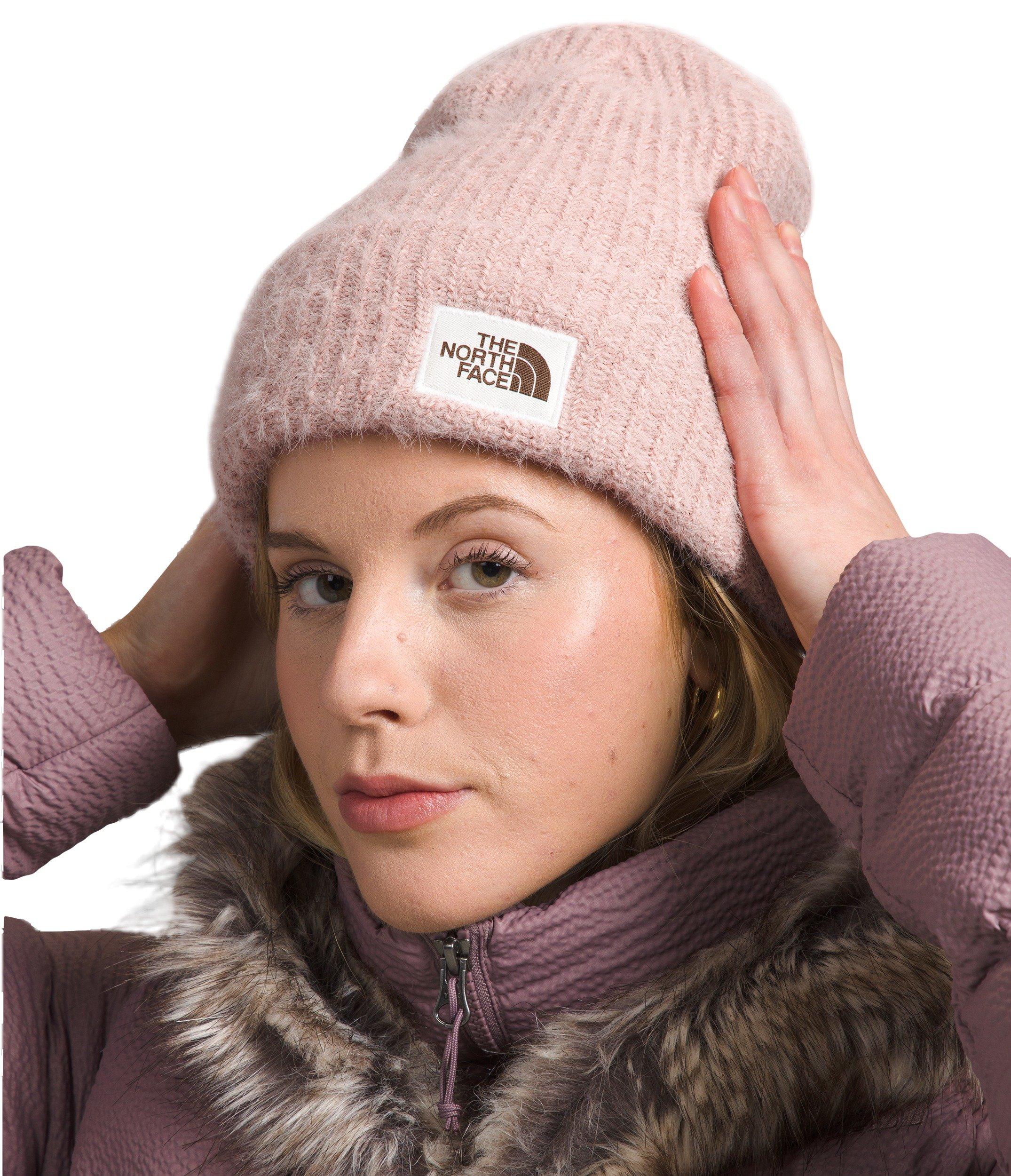 The North Face Women's Salty Bae Lined Beanie - PINK Thumbnail View 1