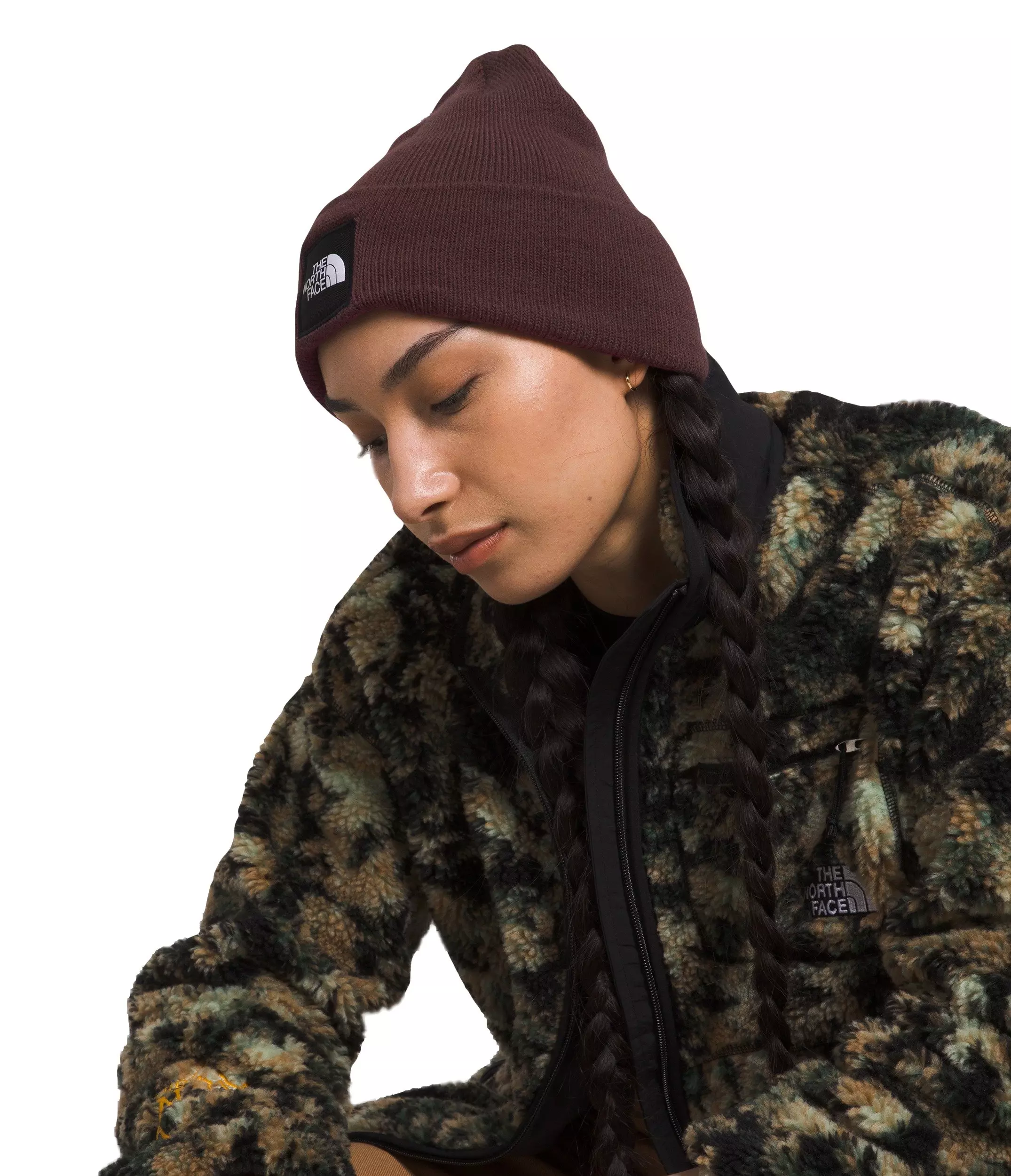 The North Face Big Box Beanie - Brown - BROWN