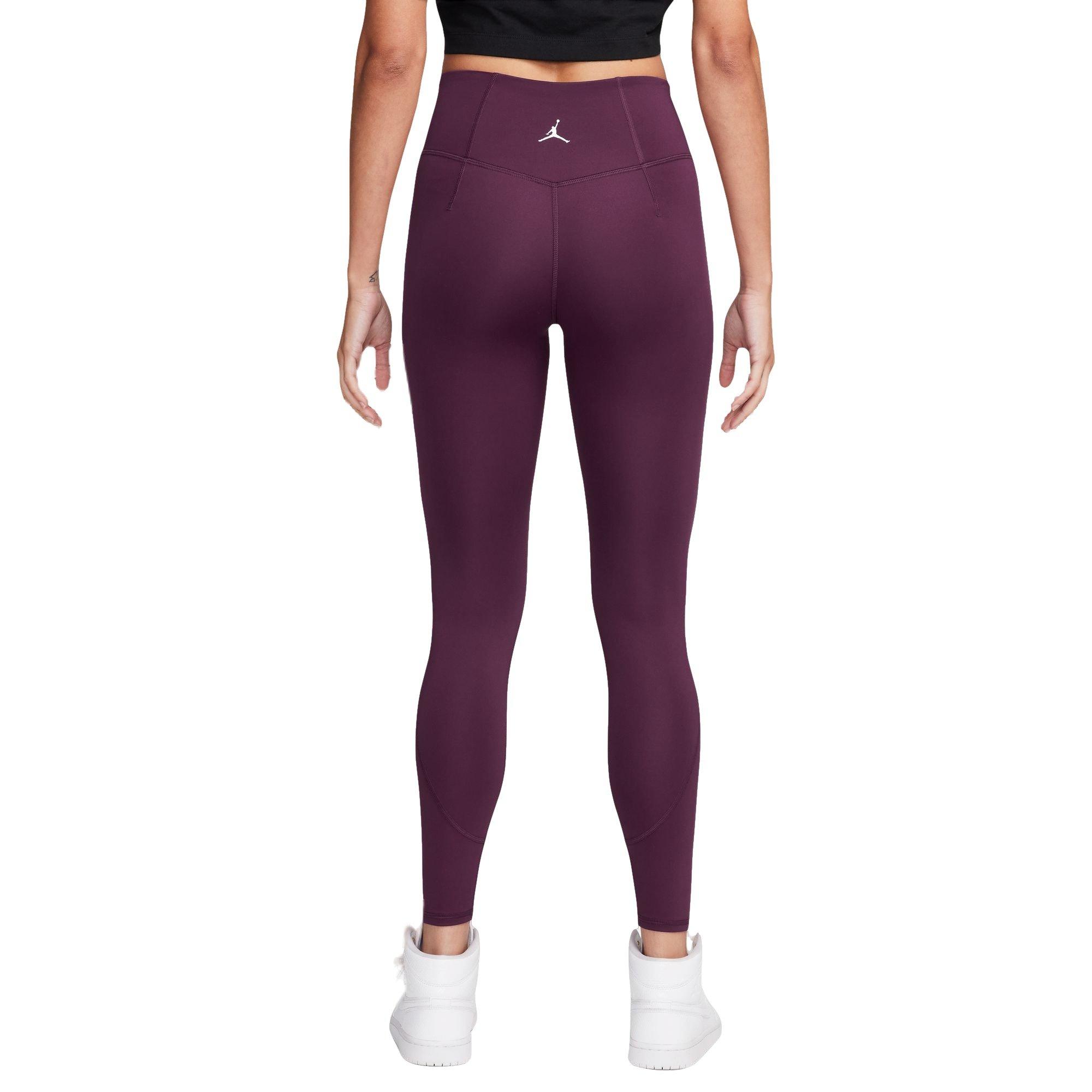 Jordan Women's Sport Leggings - MAROON Thumbnail View 2