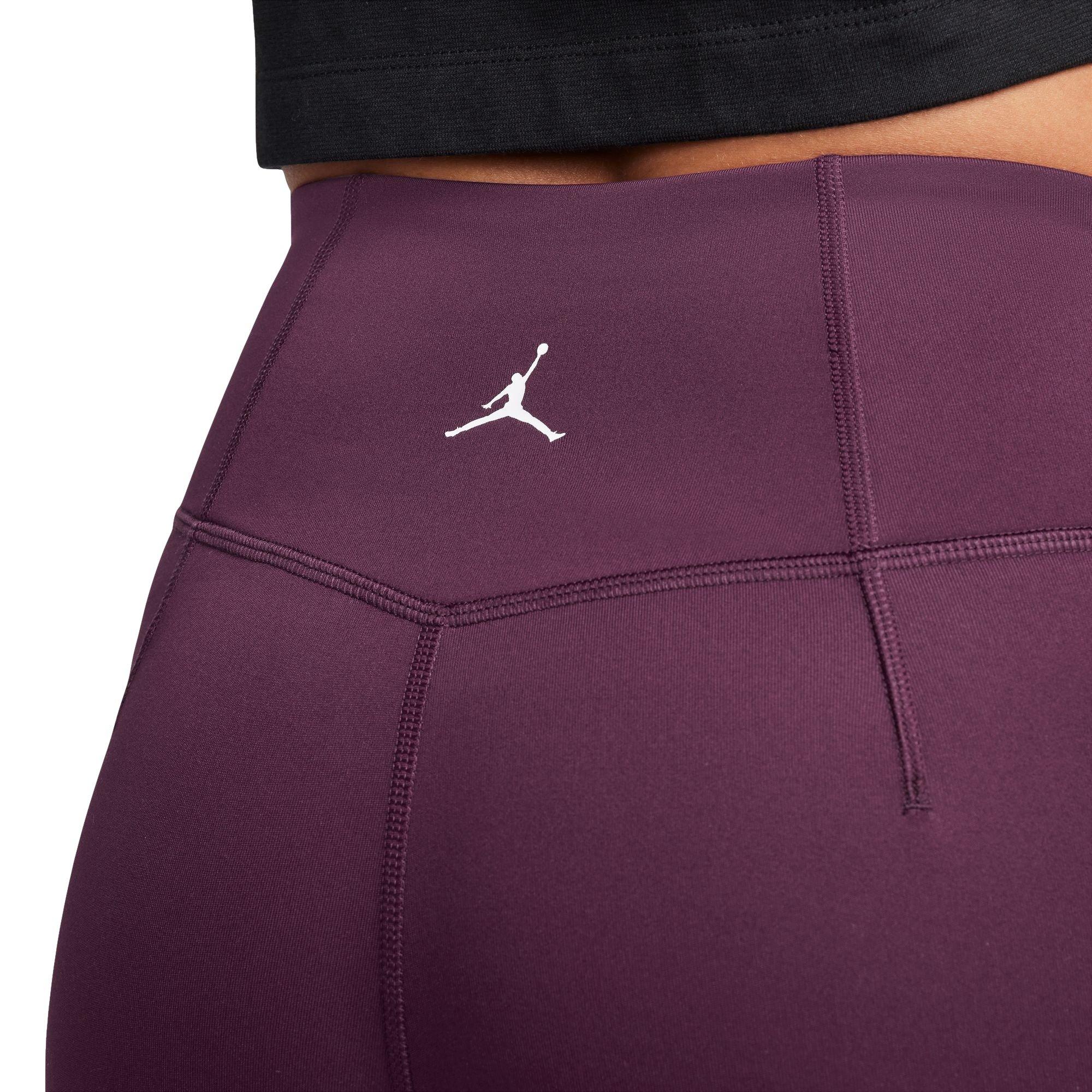 Jordan Women's Sport Leggings - MAROON Thumbnail View 3