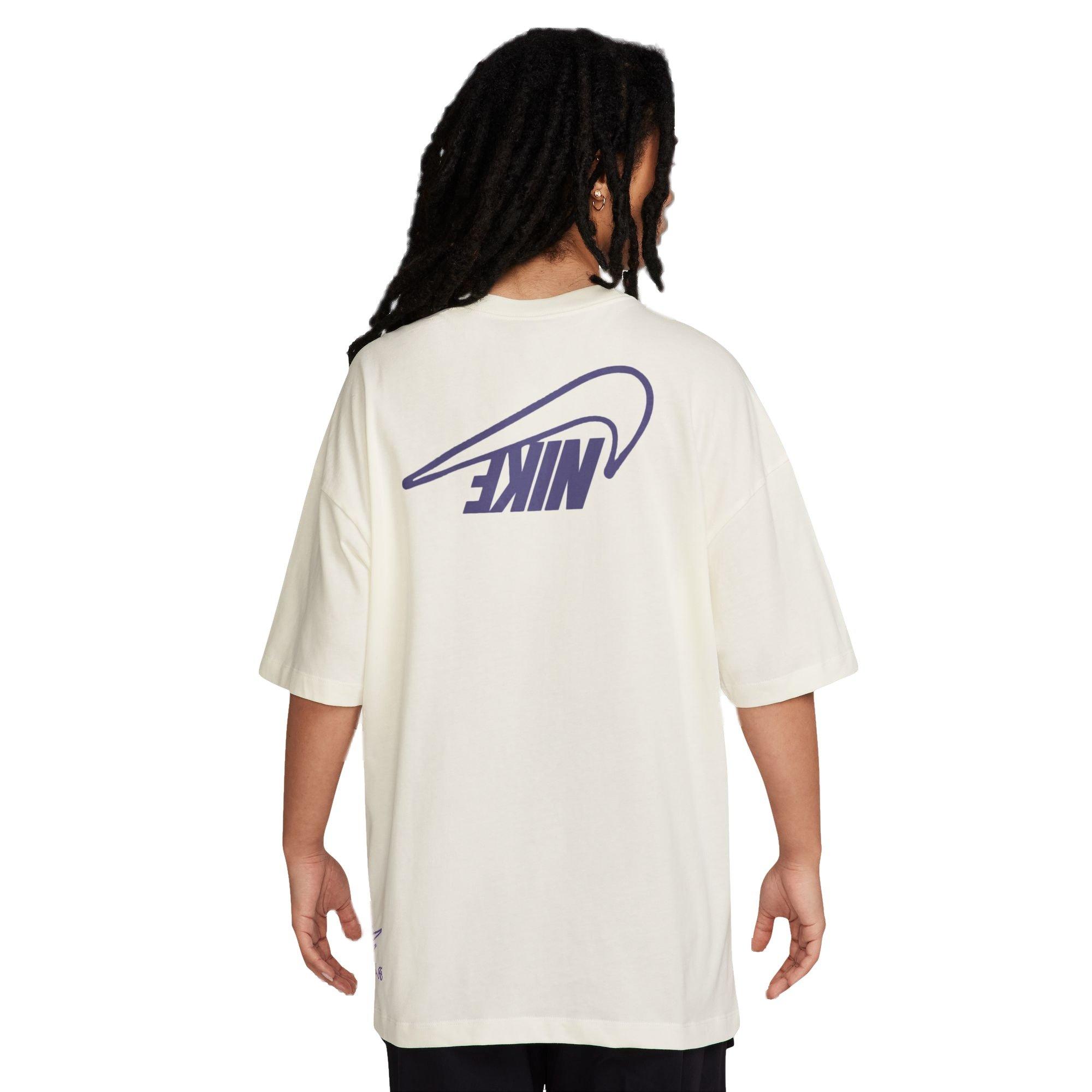 Nike Women's Sportswear Oversized Tee - SAIL Thumbnail View 2
