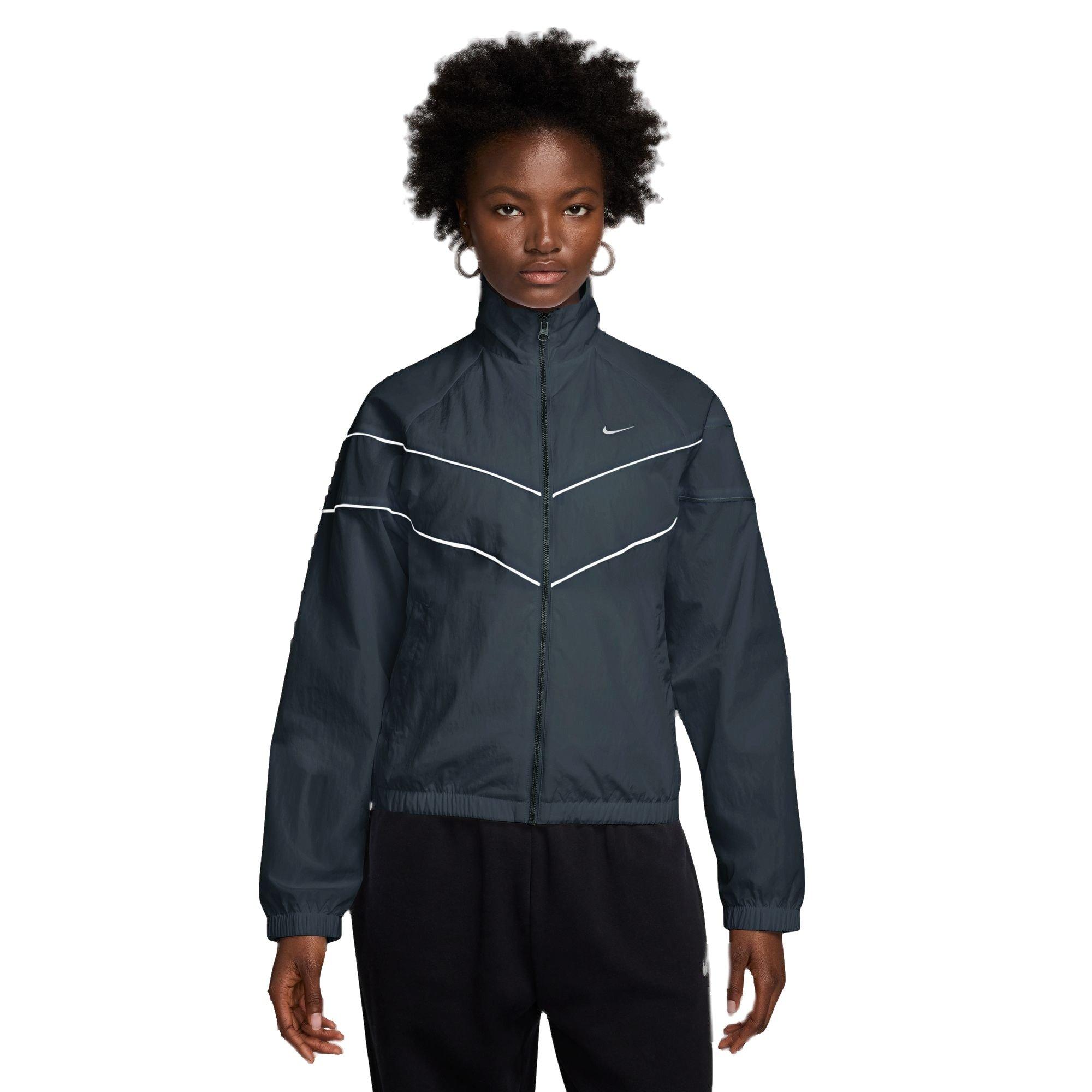 Nike Women's Windrunner UV Protection Woven Full-Zip Jacket - NAVY Thumbnail View 1