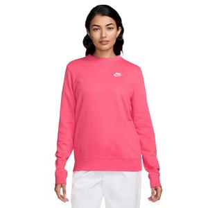 Nike Women's Club Fleece Crew - Aster Pink