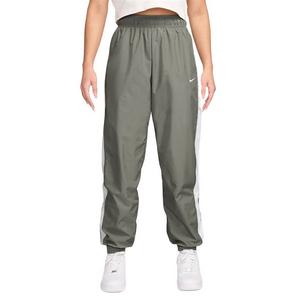Nike Women's Essential Woven Mid-Rise Joggers - Light Army