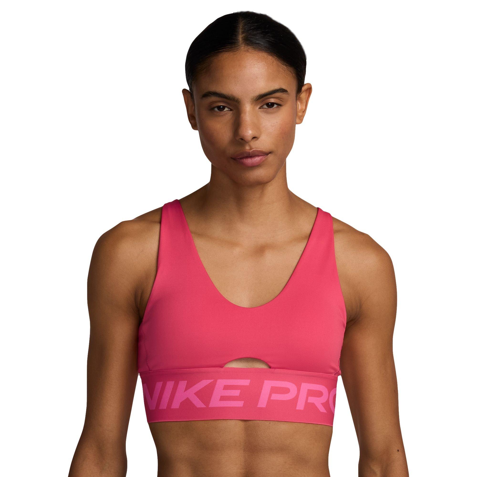 Buy Nike Women's Pro Indy Sports Bra (X-Small, Pink Glow) at