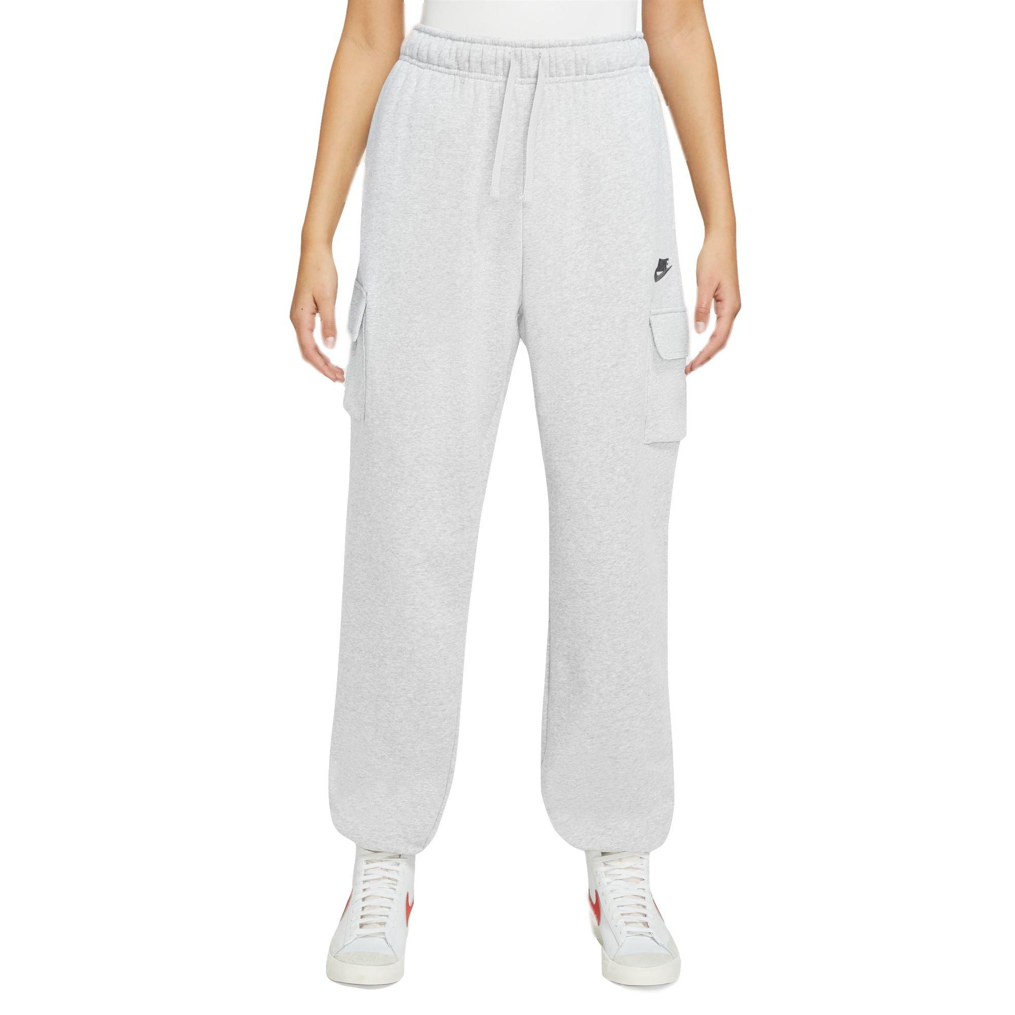 Nike Women's Club Cargo Fleece Pant - Birch - OFF-WHITE Thumbnail View 1