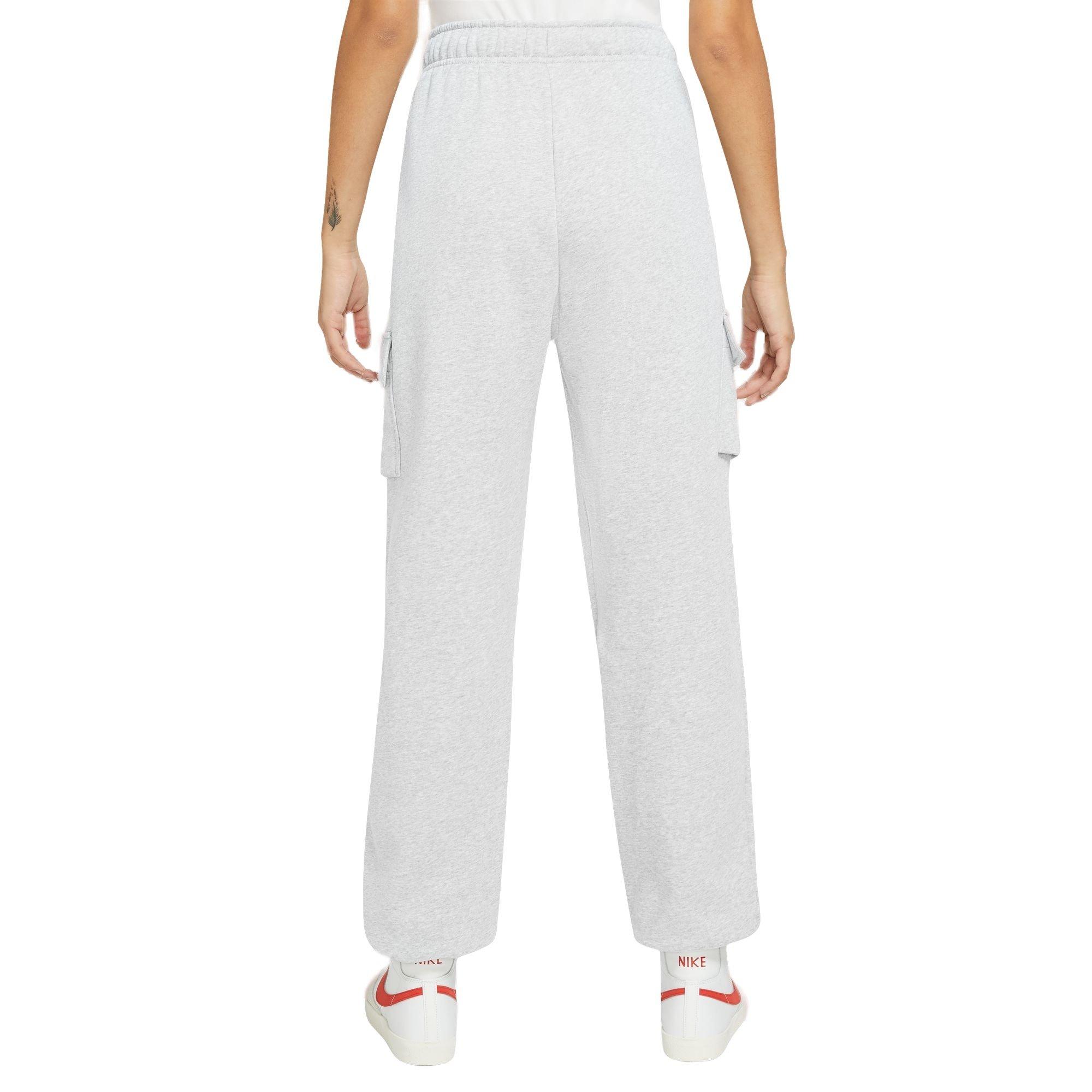 Nike Women's Club Cargo Fleece Pant - Birch - OFF-WHITE Thumbnail View 2