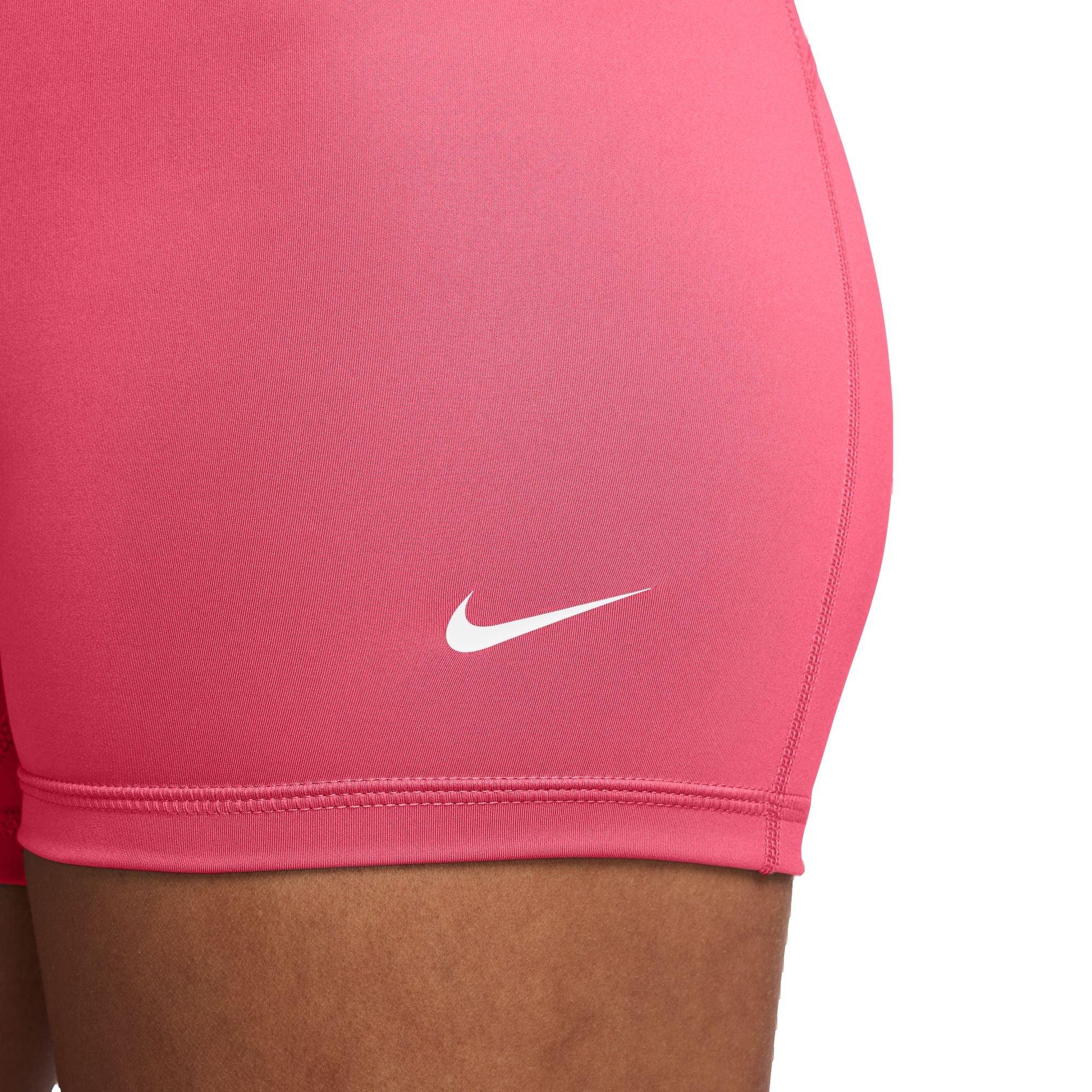 Nike Women's Pro Sculpt High-Waisted 3" Bike Shorts - PINK Thumbnail View 3