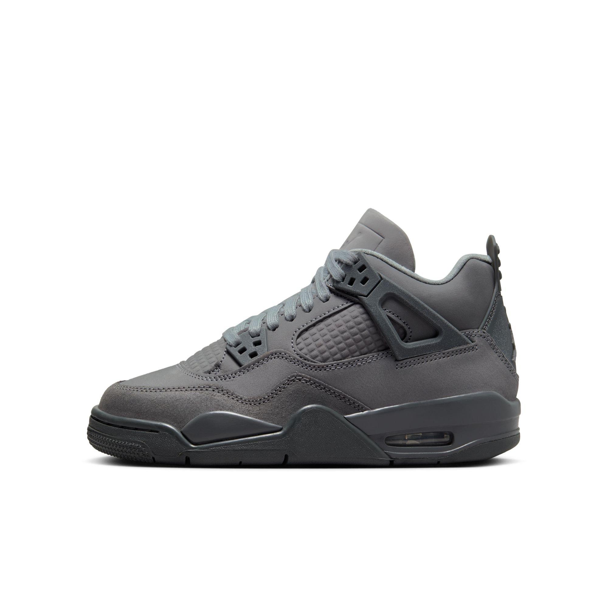 Jordan 4 Retro SE "Wet Cement" Grade School Kids' Shoe