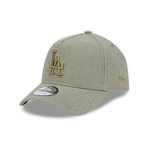 New Era Los Angeles Dodgers 9FORTY Essential Denim Snapback Hat-Green