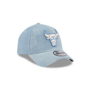 New Era Chicago Bulls 9FORTY Essential Denim Snapback Hat-Light Blue