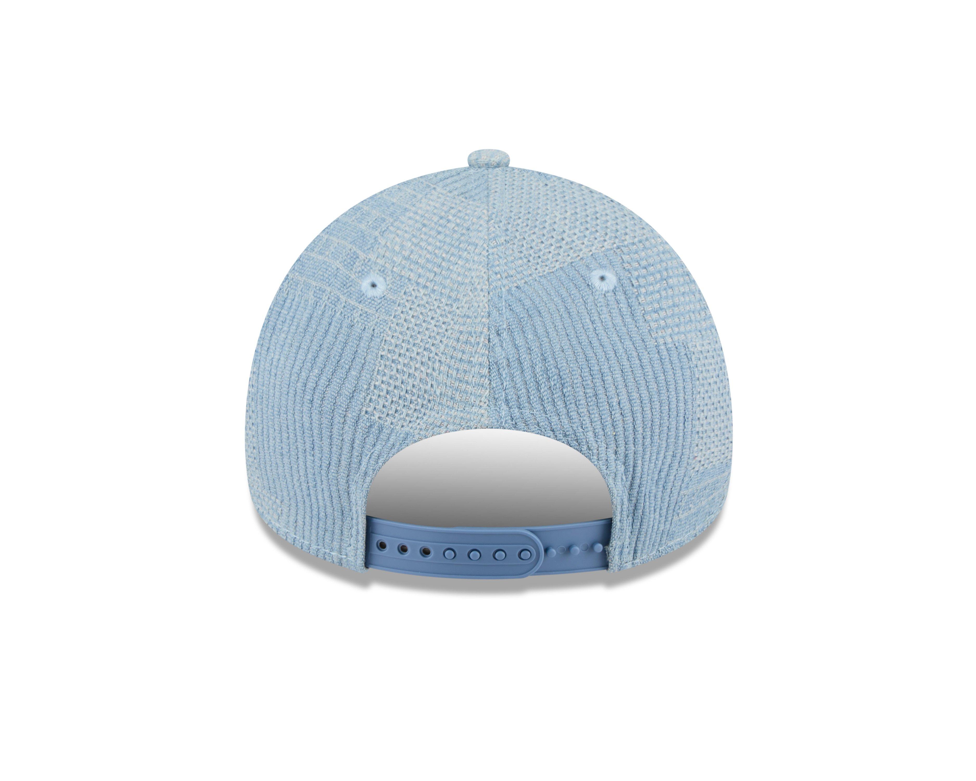 New Era Chicago Bulls 9FORTY Essential Denim Snapback-Light Blue