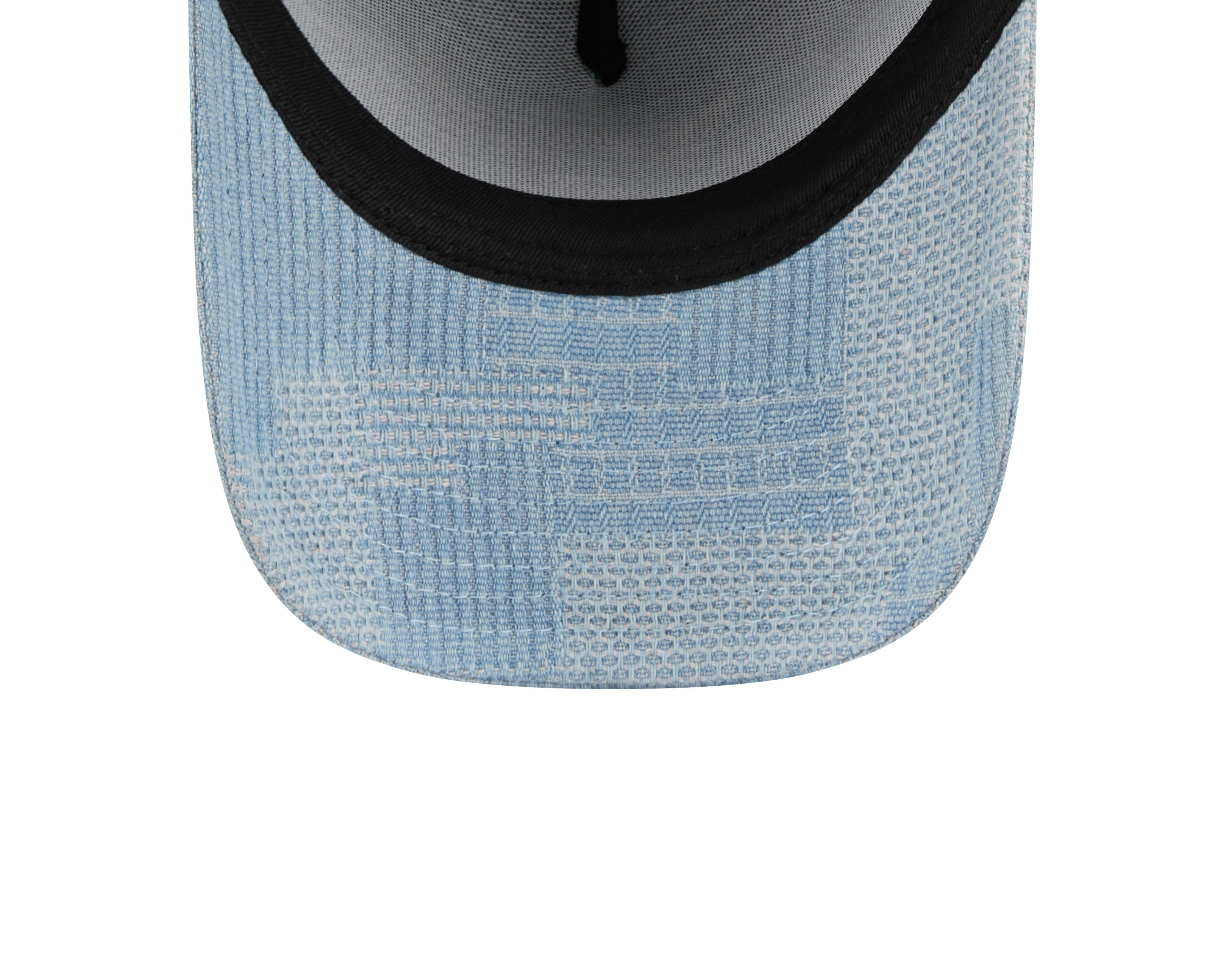 New Era Chicago Bulls 9FORTY Essential Denim Snapback-Light Blue