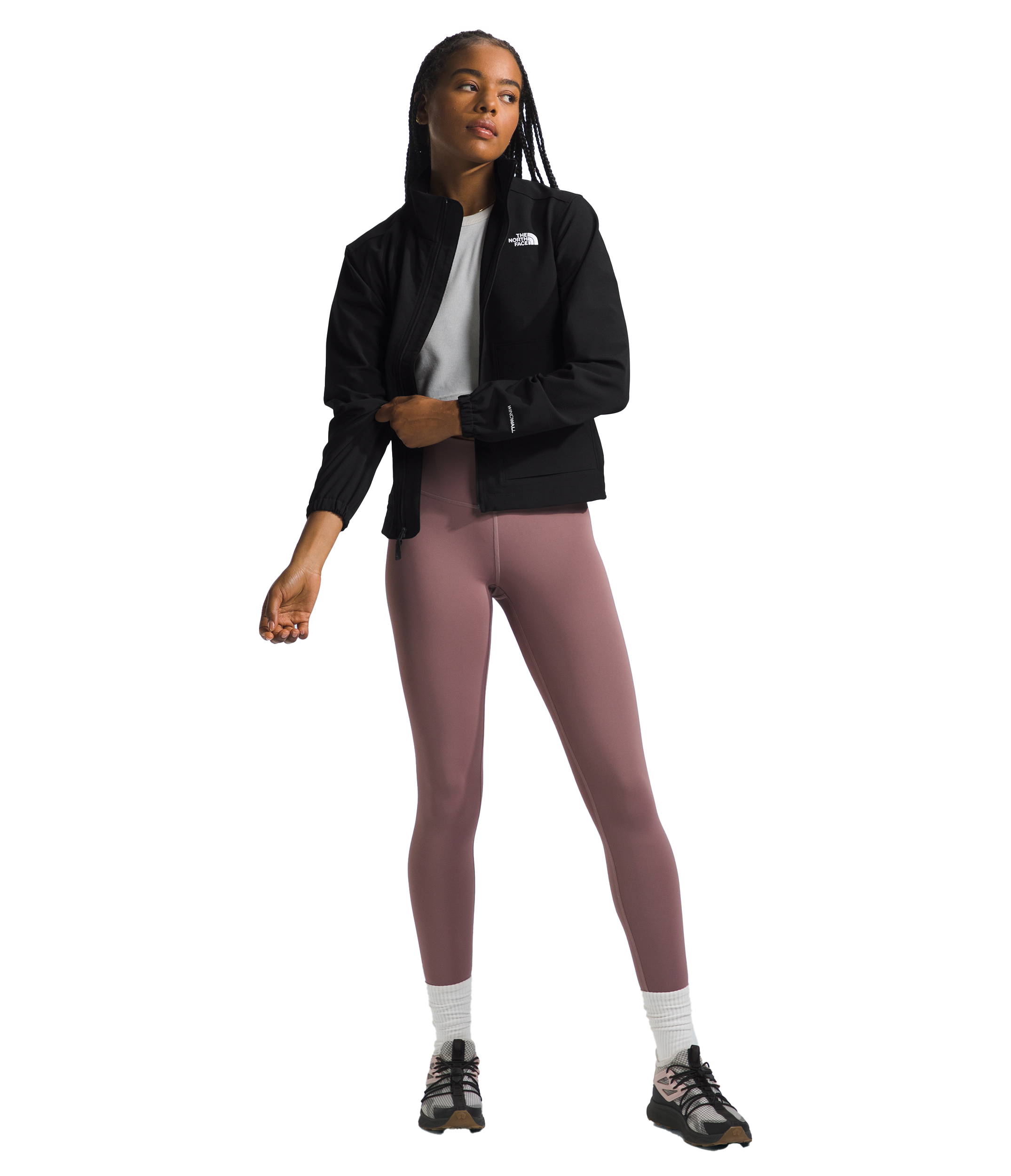 The North Face Women's Willow Stretch Jacket - BLACK Thumbnail View 4
