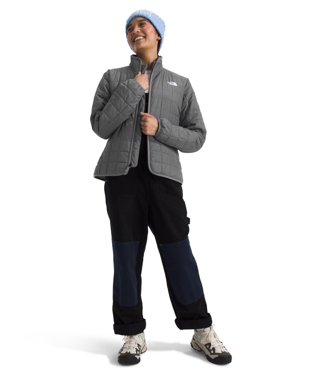 The North Face Women's Junction Insulated Jacket - GREY Thumbnail View 3