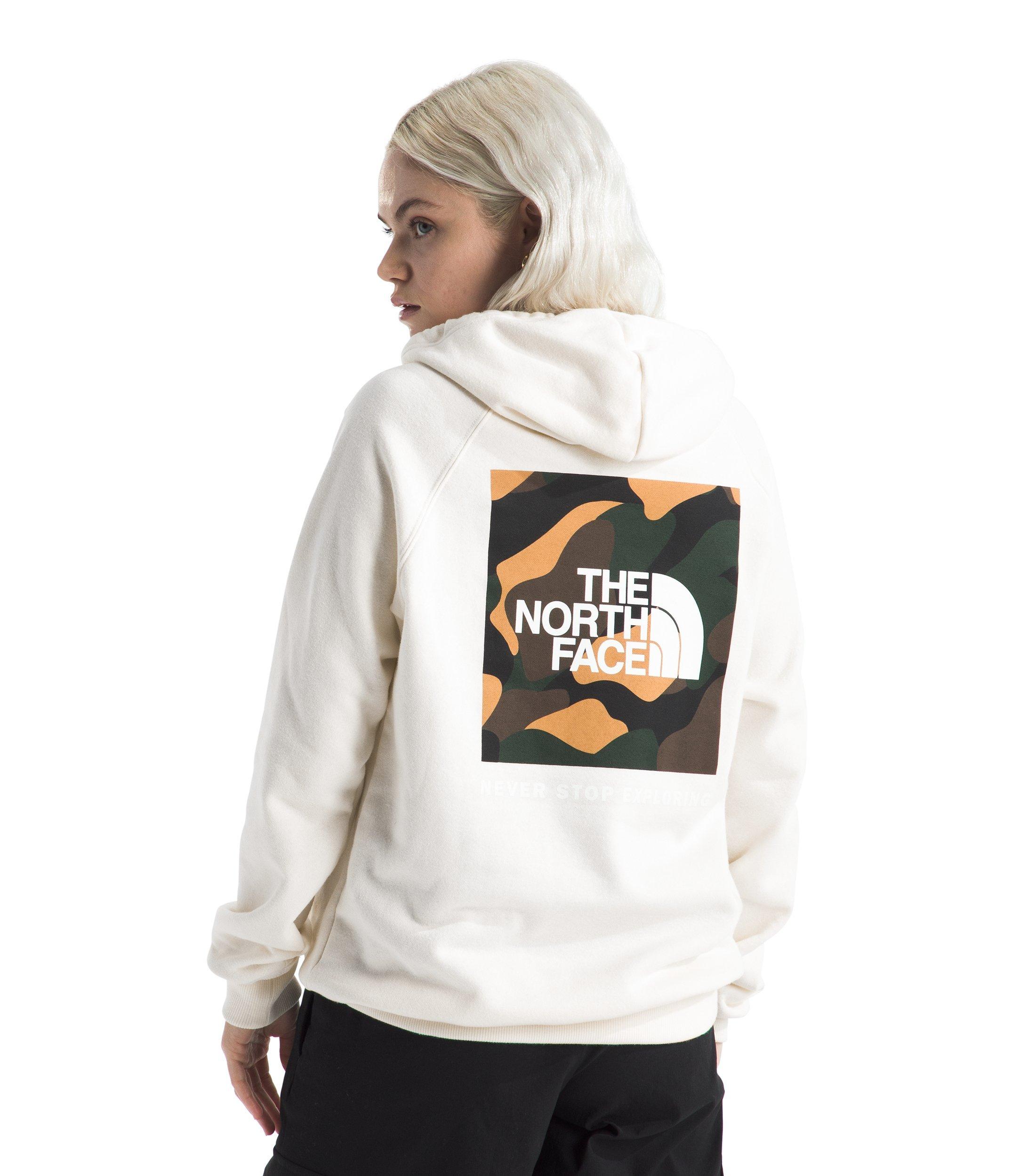 The North Face Women's Box NSE Pullover Hoodie - WHITE Thumbnail View 2