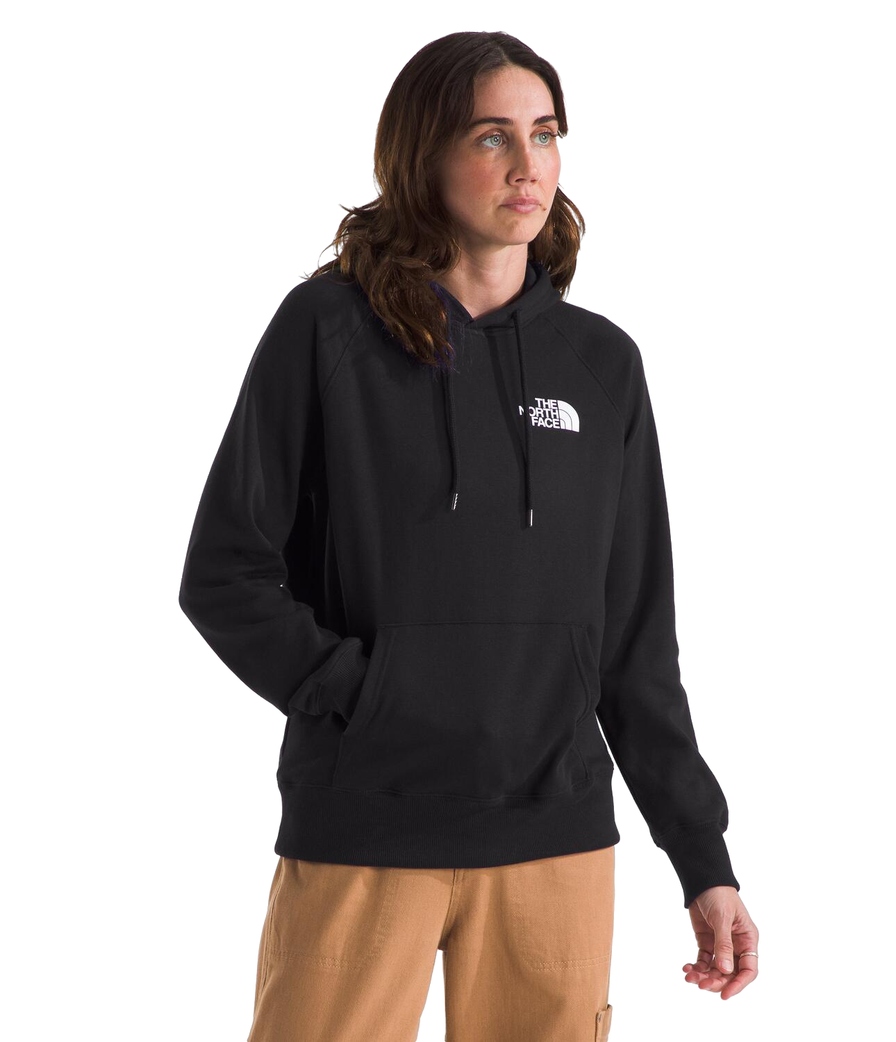 The North Face Women's Box NSE Pullover Hoodie - BLACK Thumbnail View 1