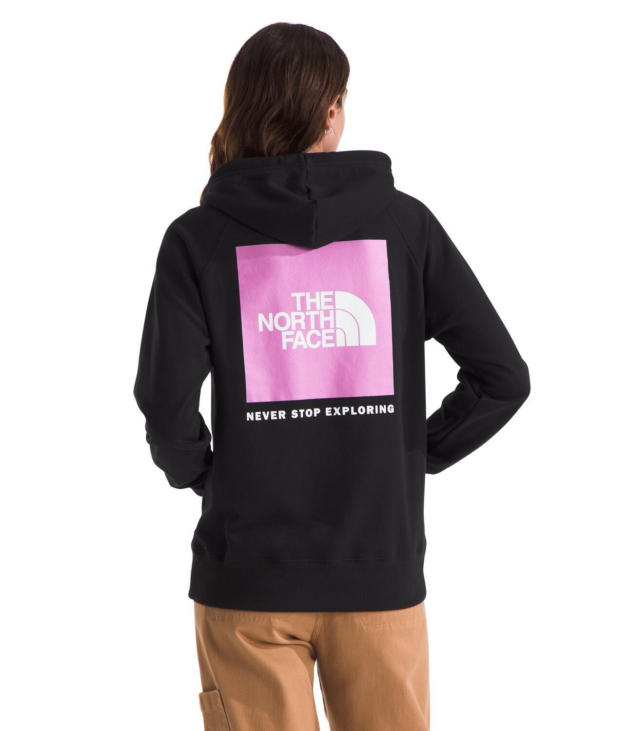 The North Face Women's Box NSE Pullover Hoodie - BLACK Thumbnail View 2