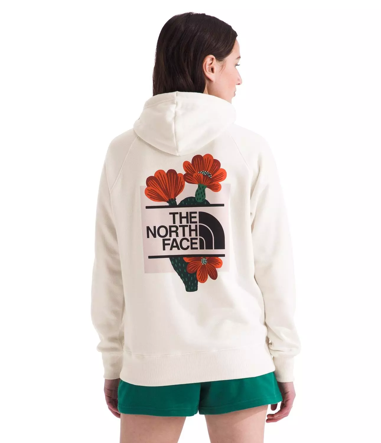 The North Face Women's Proud Floral Hoodie - White - WHITE