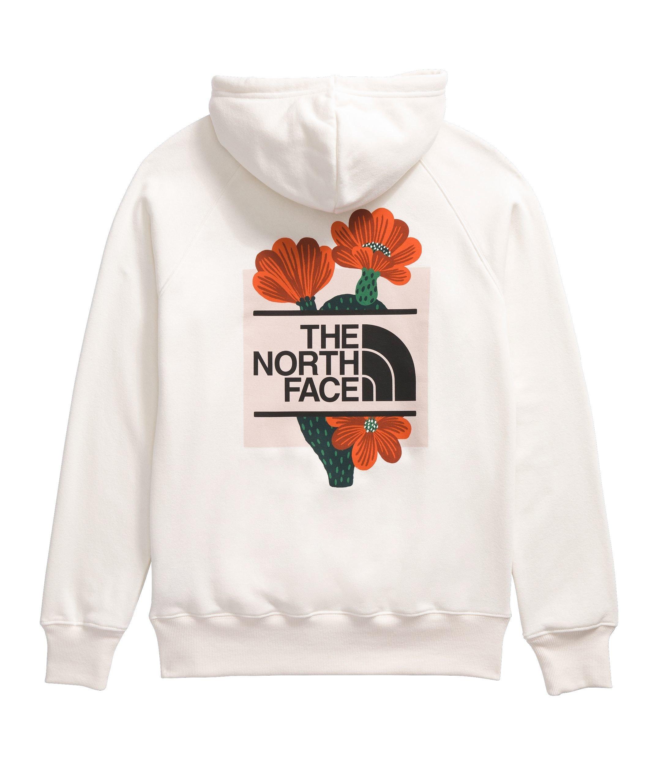 The North Face Women's Proud Floral Hoodie - White - WHITE Thumbnail View 4