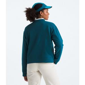 The North Face Women's Evolution Oversized Crew-Teal