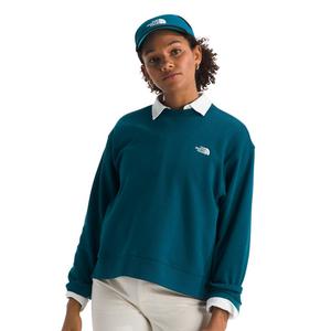 The North Face Women's Evolution Oversized Crew-Teal