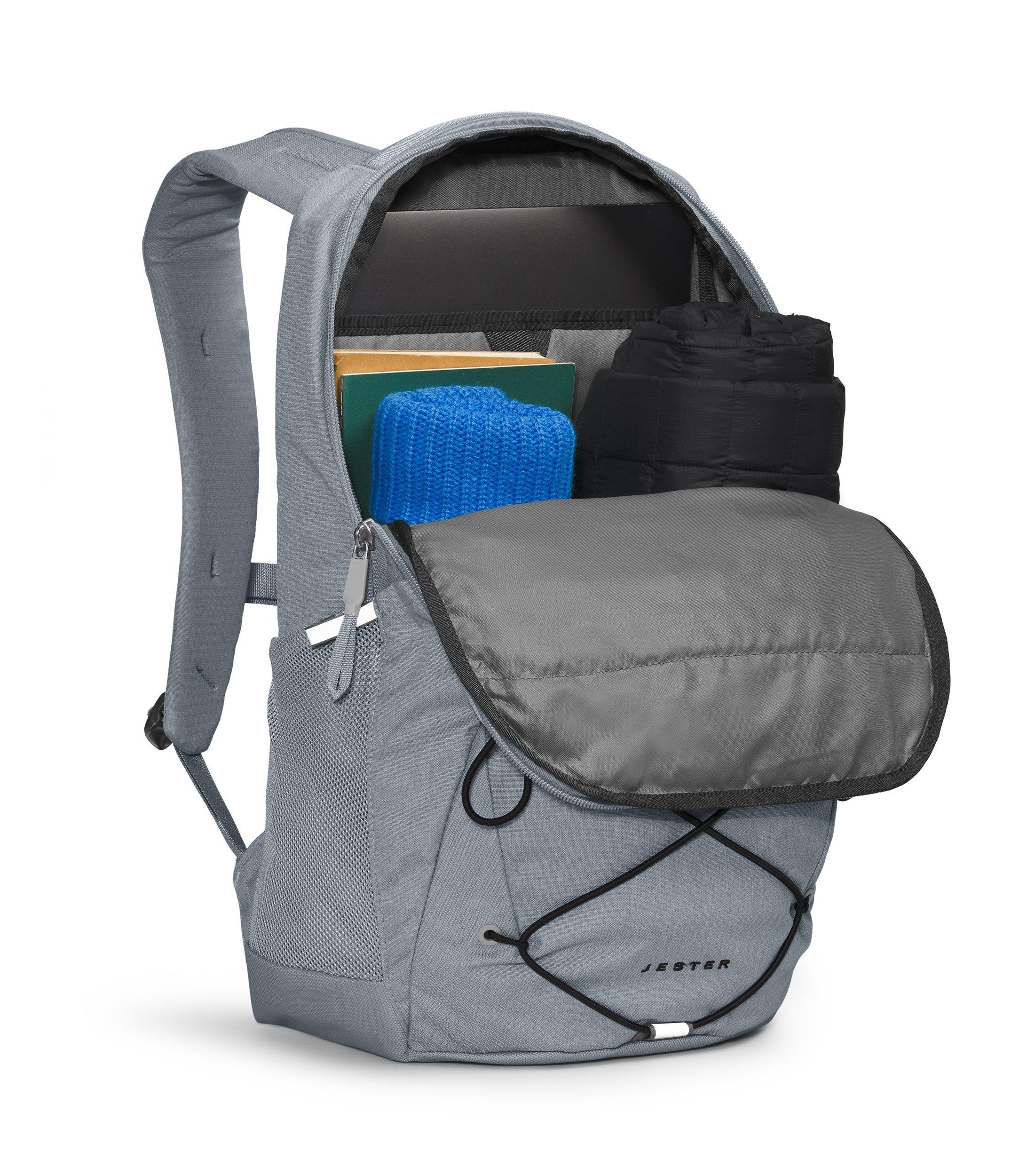 north face grey jester backpack The Backpack, Black Our classic Jester pack has a padded laptop sleeve The North Face Jester Backpack
