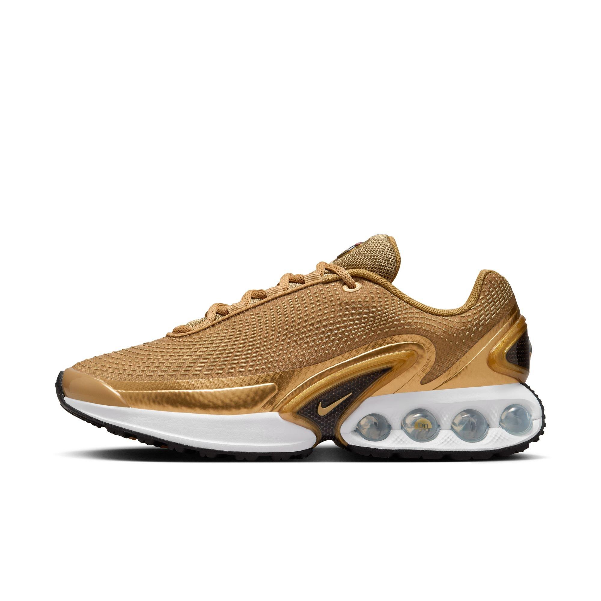 Gold Nike Air Max Shoes