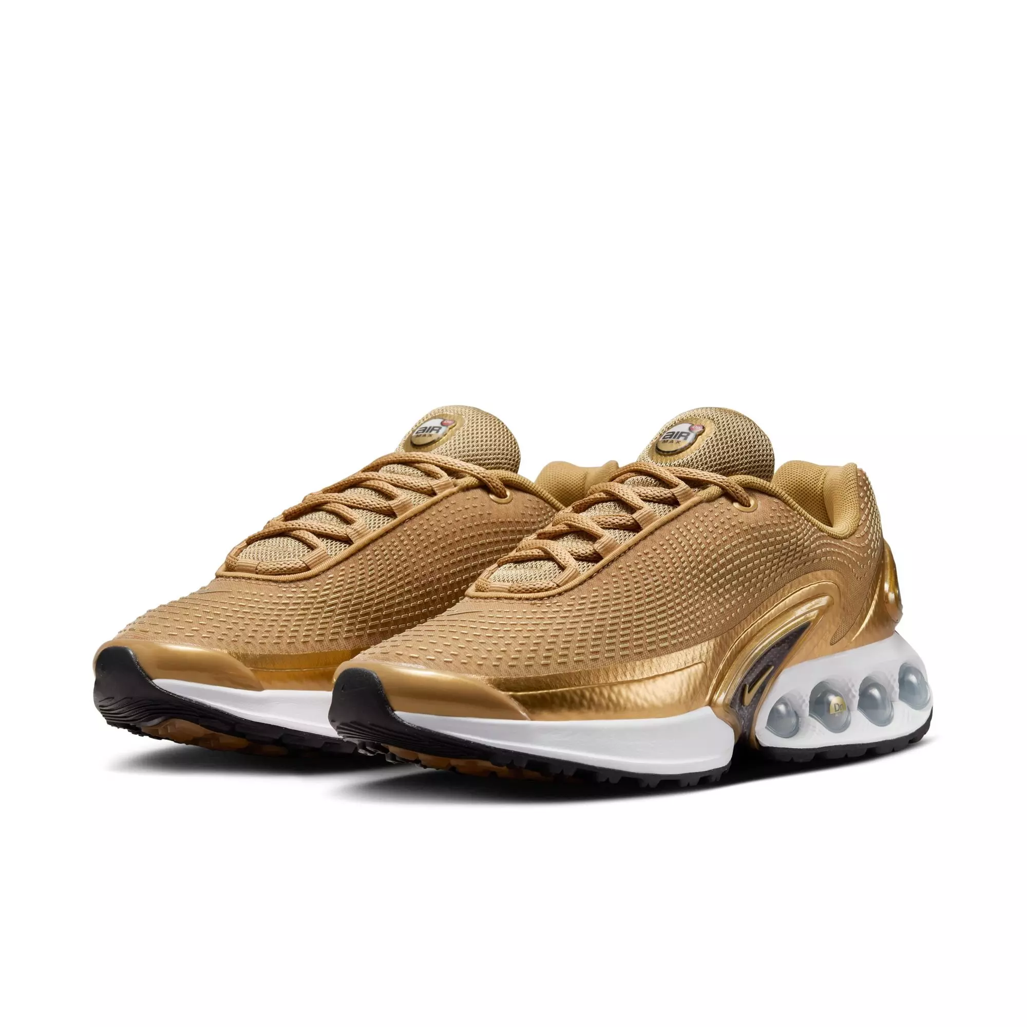 Nike Air Max Dn Premium "Metallic Gold/Black/White" Women's Shoe - GOLD/BLACK