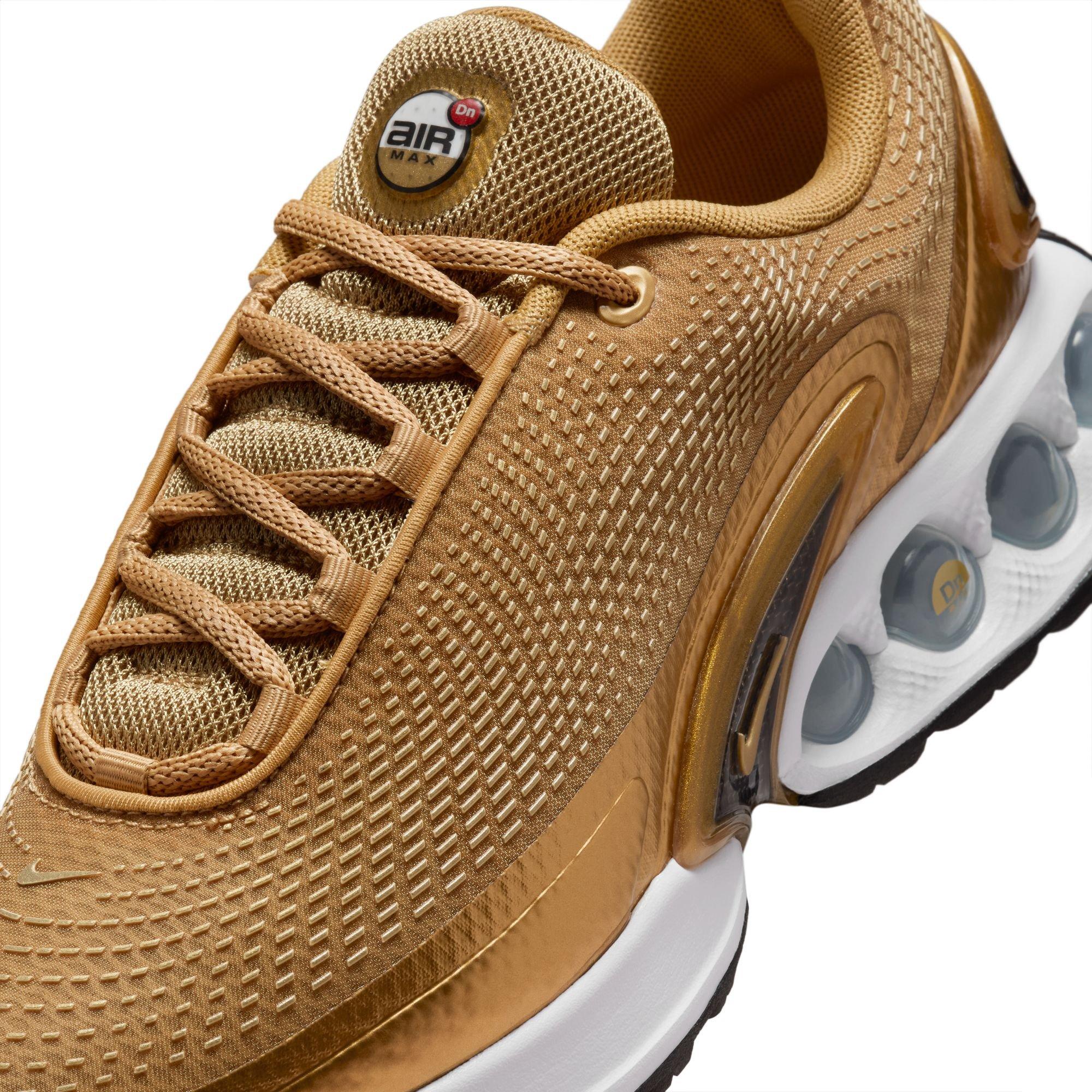 Nike Air Max Dn Premium "Metallic Gold/Black/White" Women's Shoe - GOLD/BLACK Thumbnail View 9