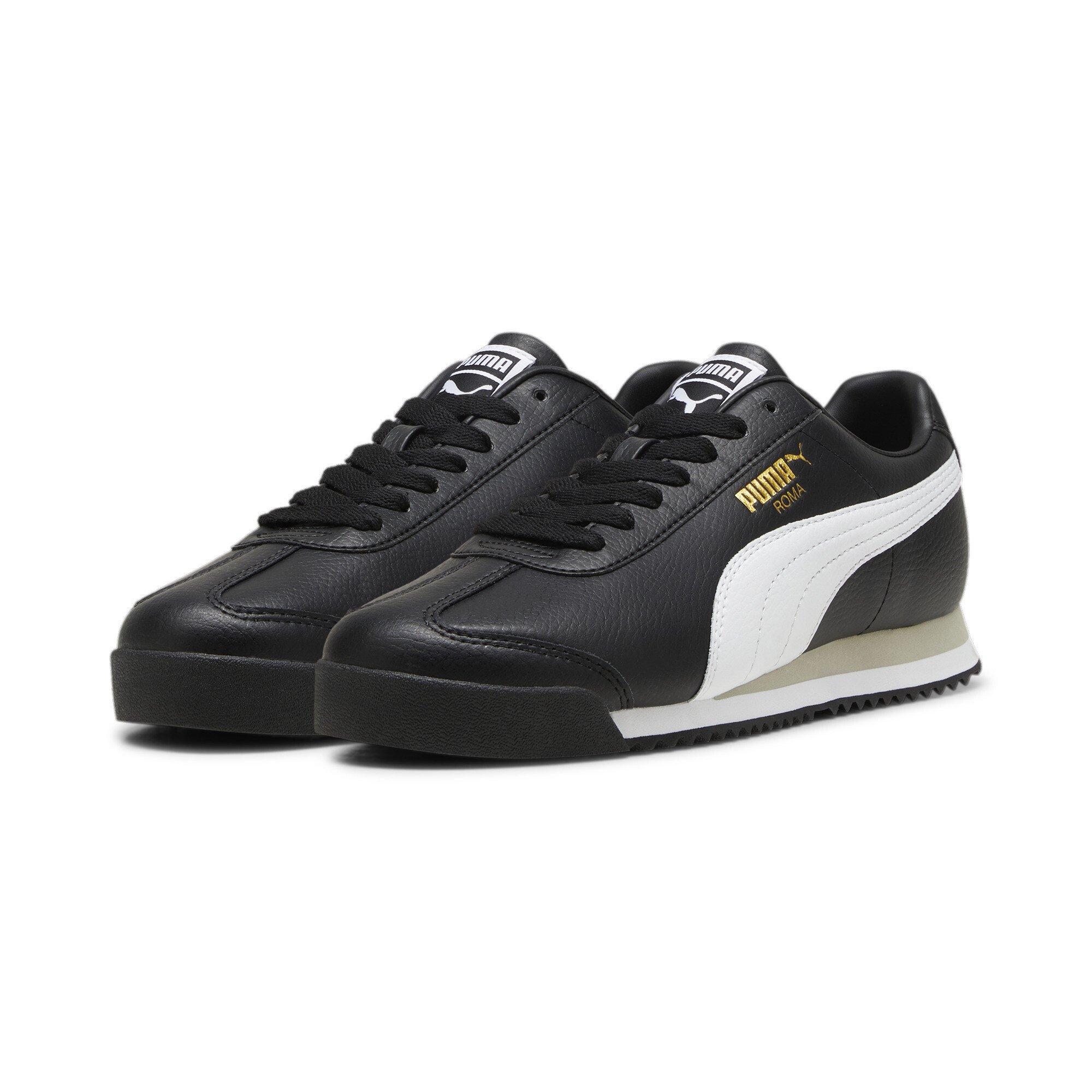 PUMA Roma Basic Men's "Black/White/Metallic Gold" Shoe