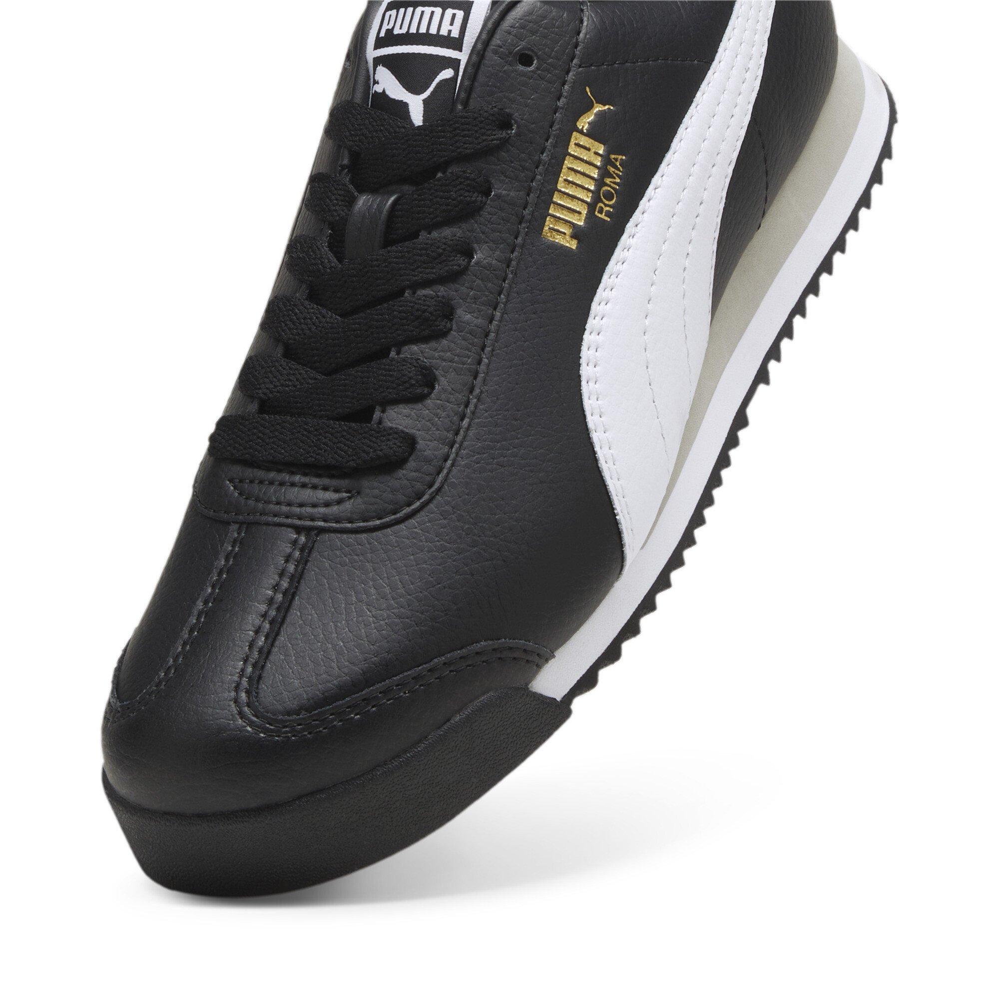 PUMA Roma Basic Men's "Black/White/Metallic Gold" Shoe