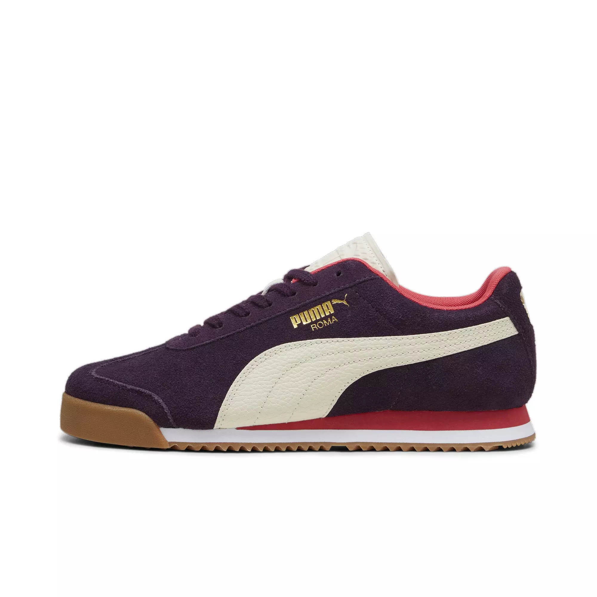 PUMA Roma Play "Paris Purple" Men's Shoe - PURPLE/RED