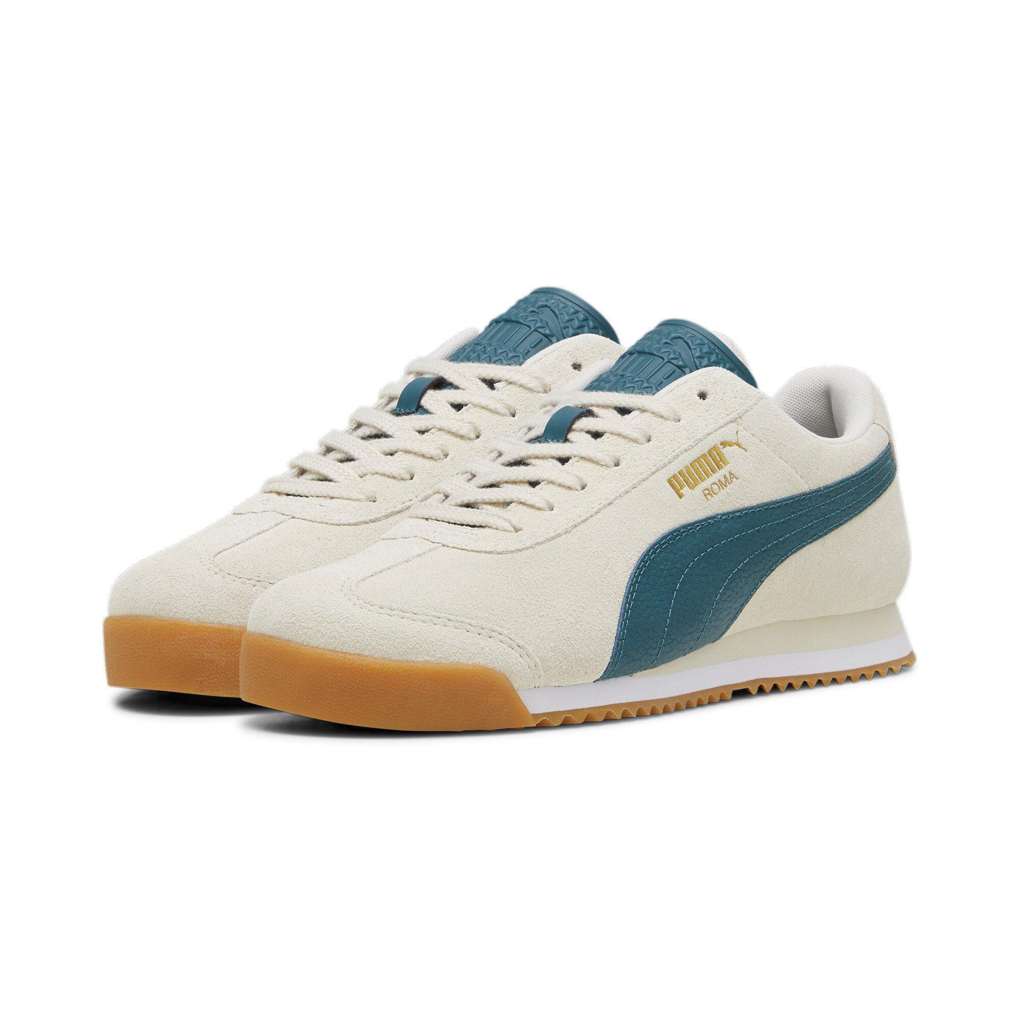 PUMA Roma Men's "Podium Grey/Green" Shoe