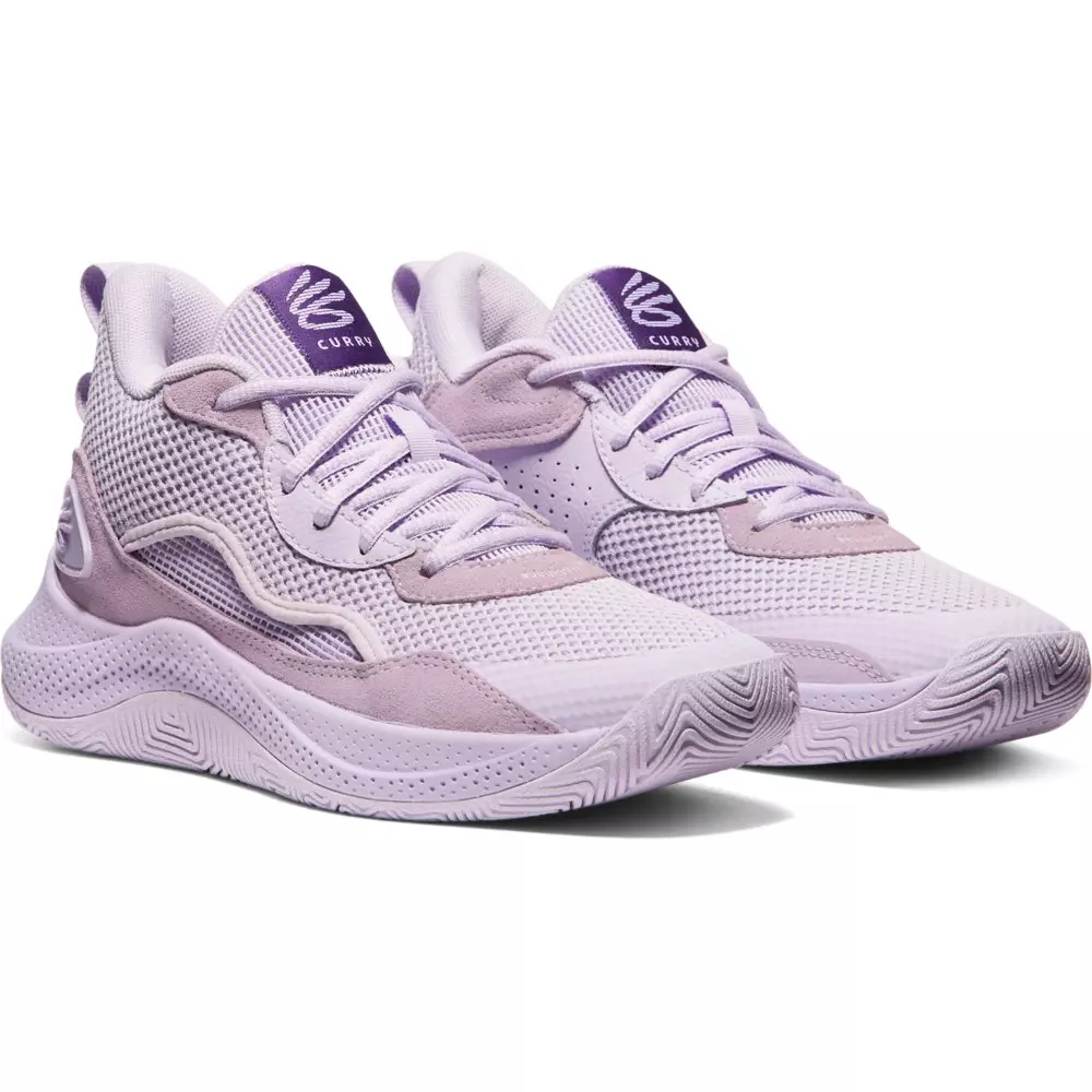 Under Armour Curry "Lavender" Grade School Girls' Basketball Shoe - PURPLE